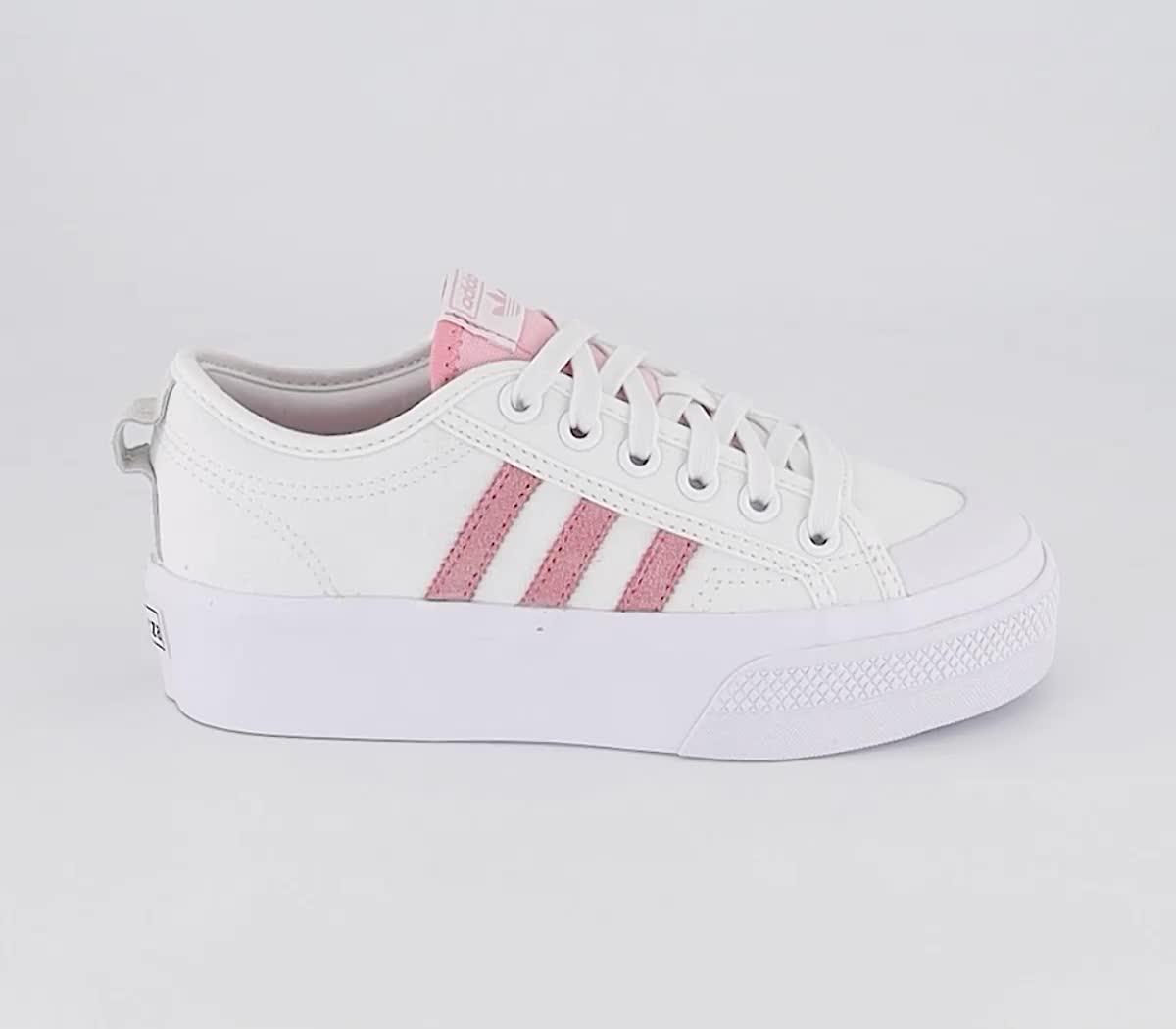 Platform on sale trainers pink