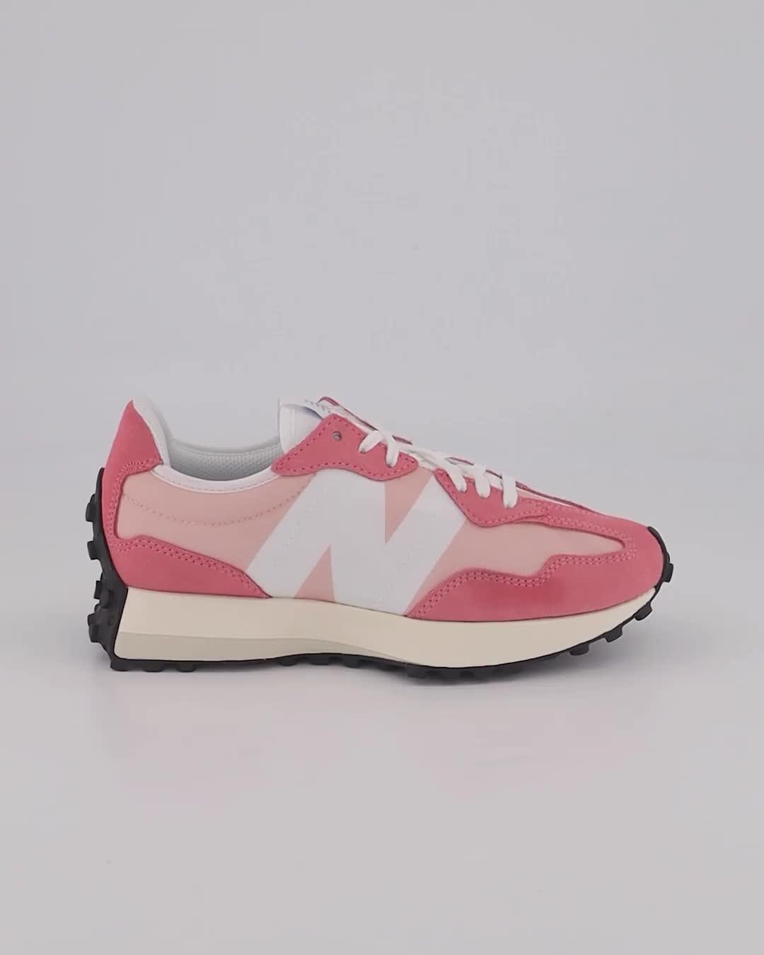 New Balance 327 Trainers Pink White Black Women s Trainers