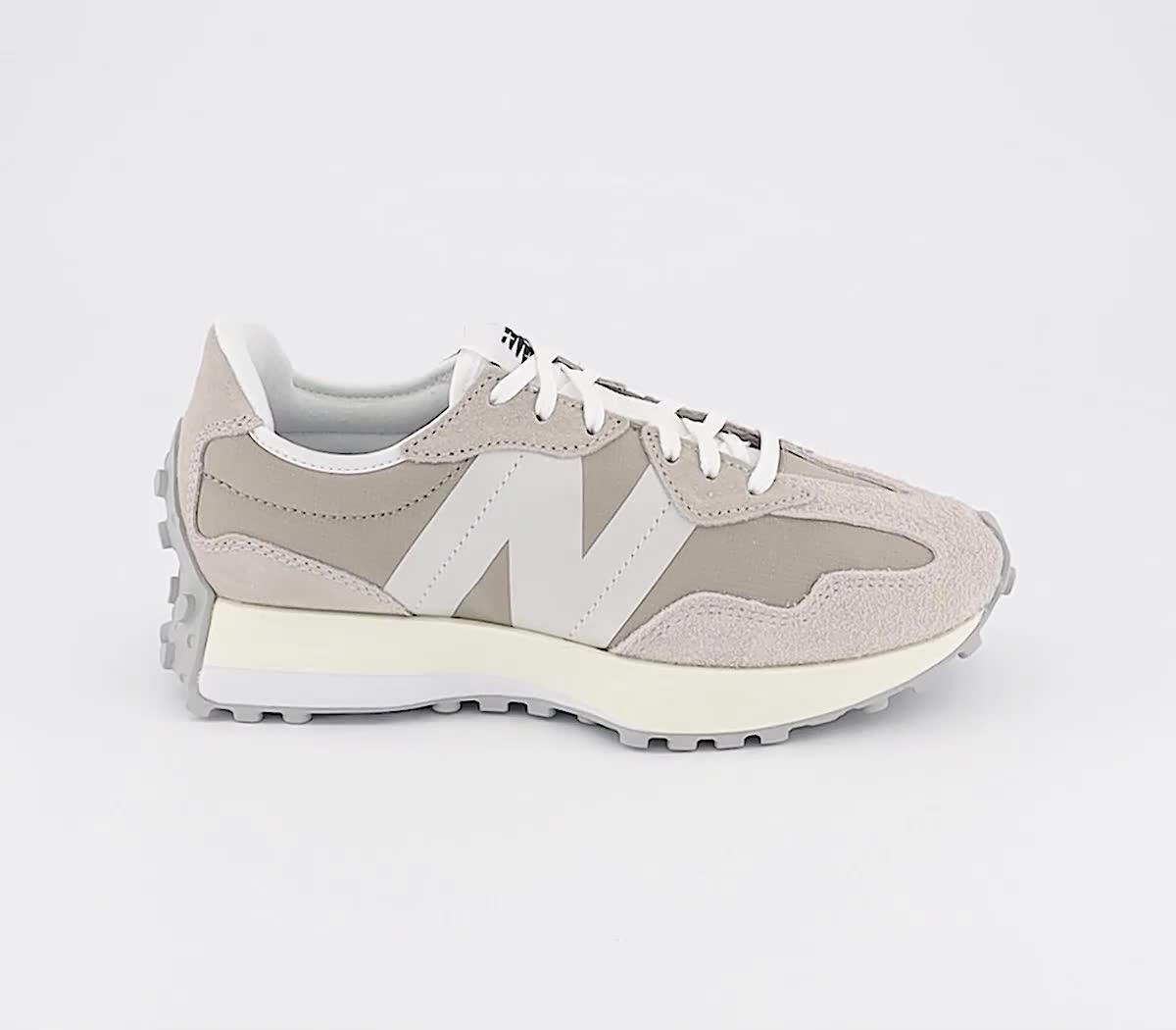 New Balance 327 OFF WHITE MOONBEAM TIMBERWOLF BEIGE TRAINERS WS327AN ALL  SIZES