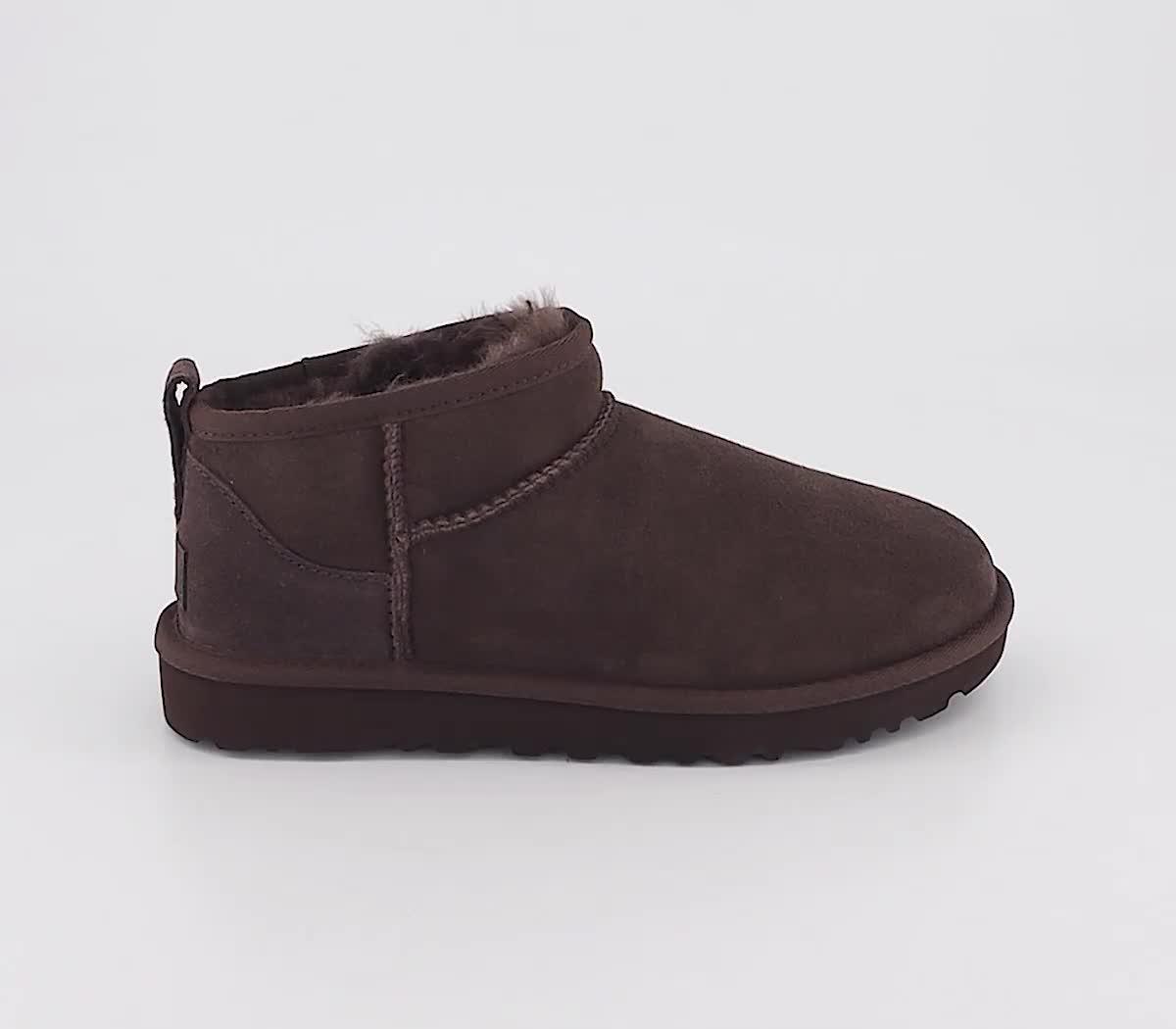 UGG Classic Ultra Mini Boots Burnt Cedar - Women's Ankle Boots