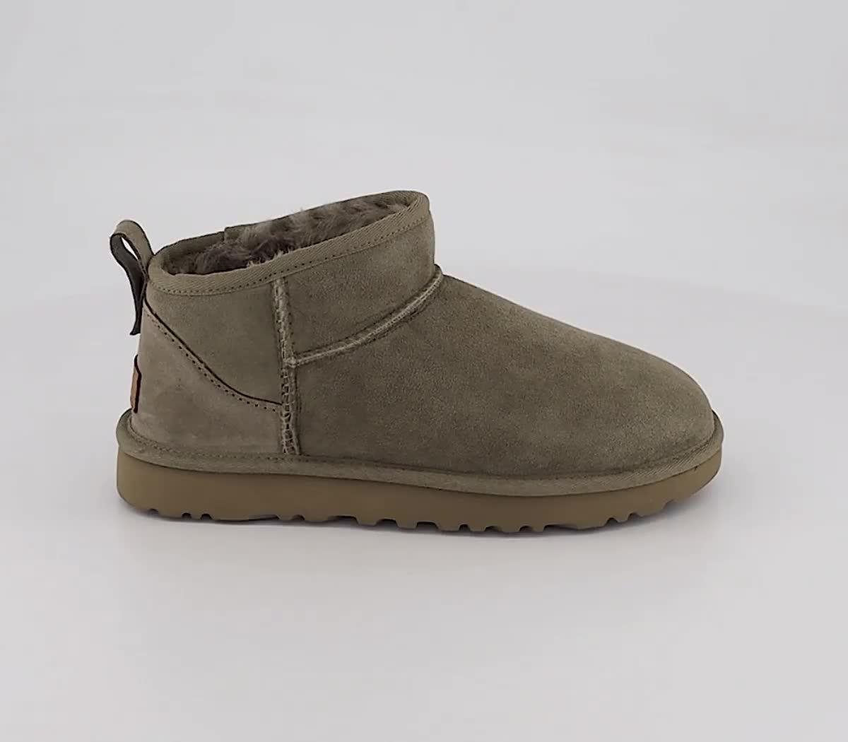 Grey ugg boots clearance office