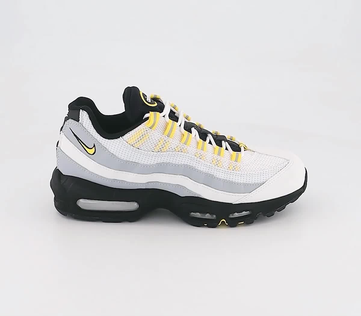 Nike air max 95 yellow grey sale