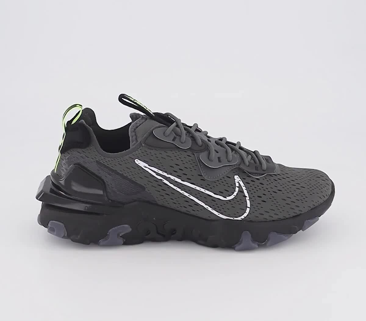 Nike react grey mens on sale