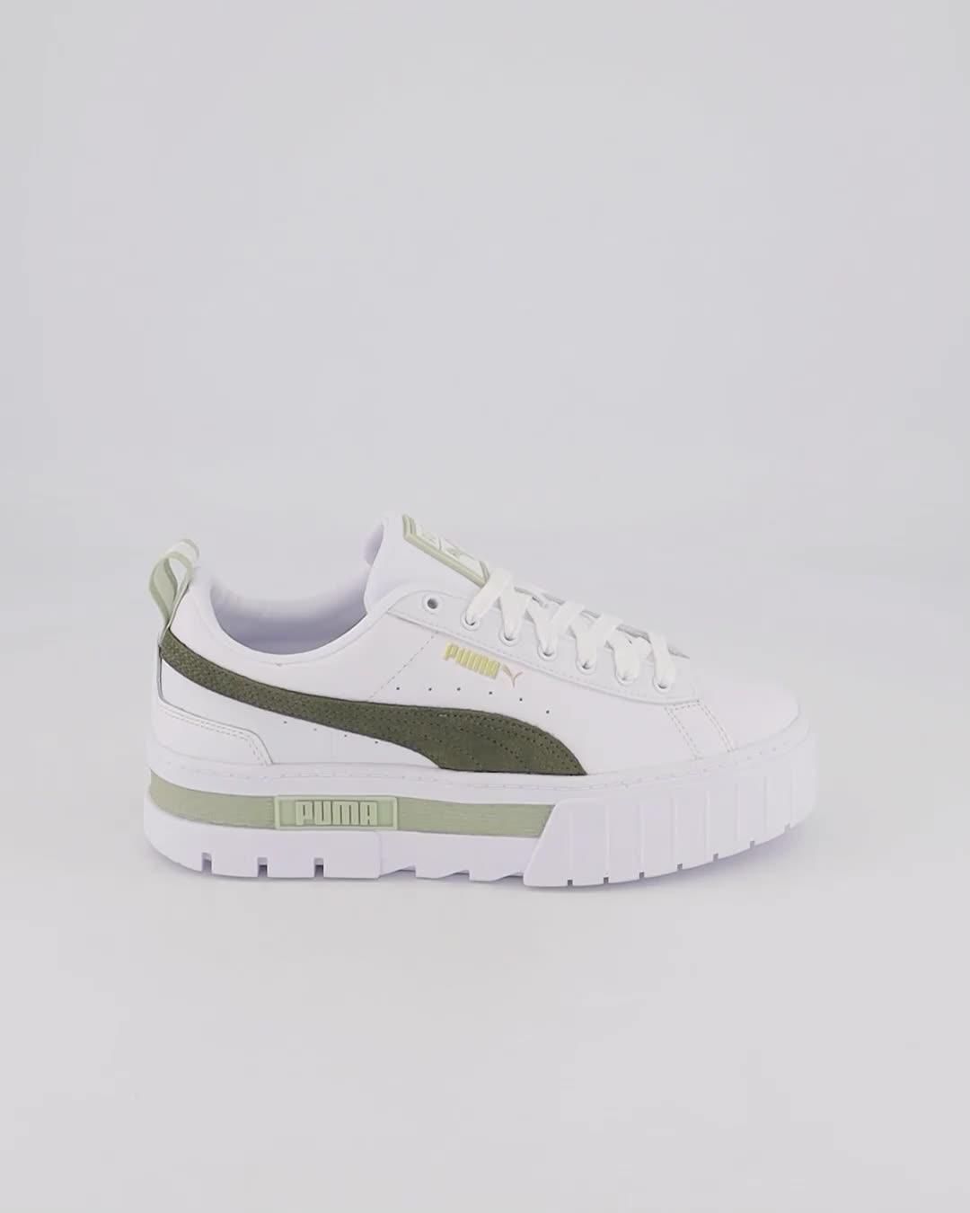 Puma green womens trainers sale