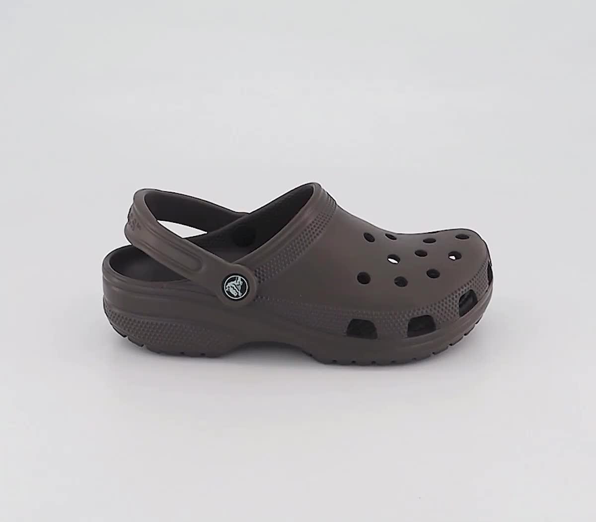 Crocs chocolate clearance