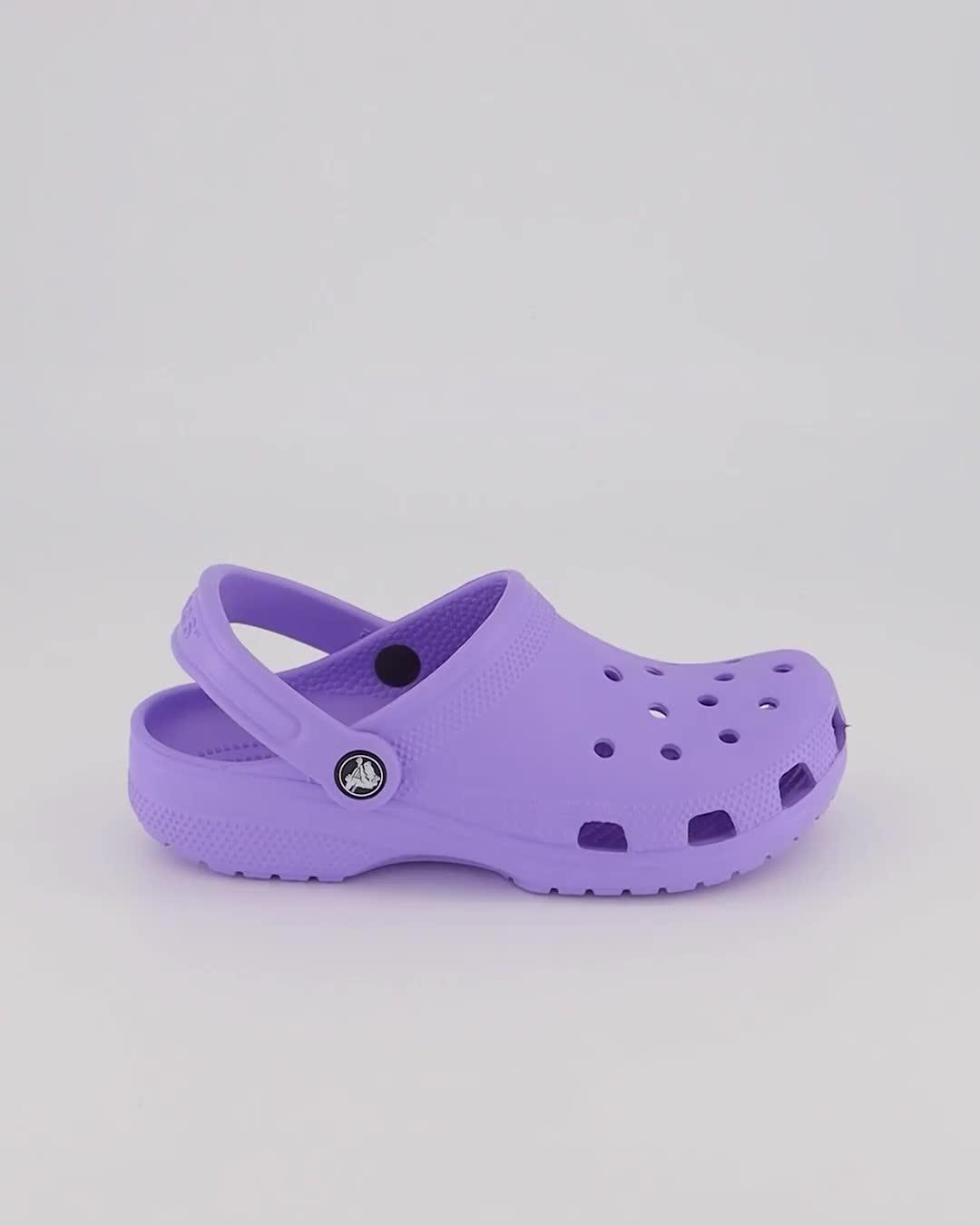 Crocs Classic Clogs Digital Violet - Flat Shoes for Women