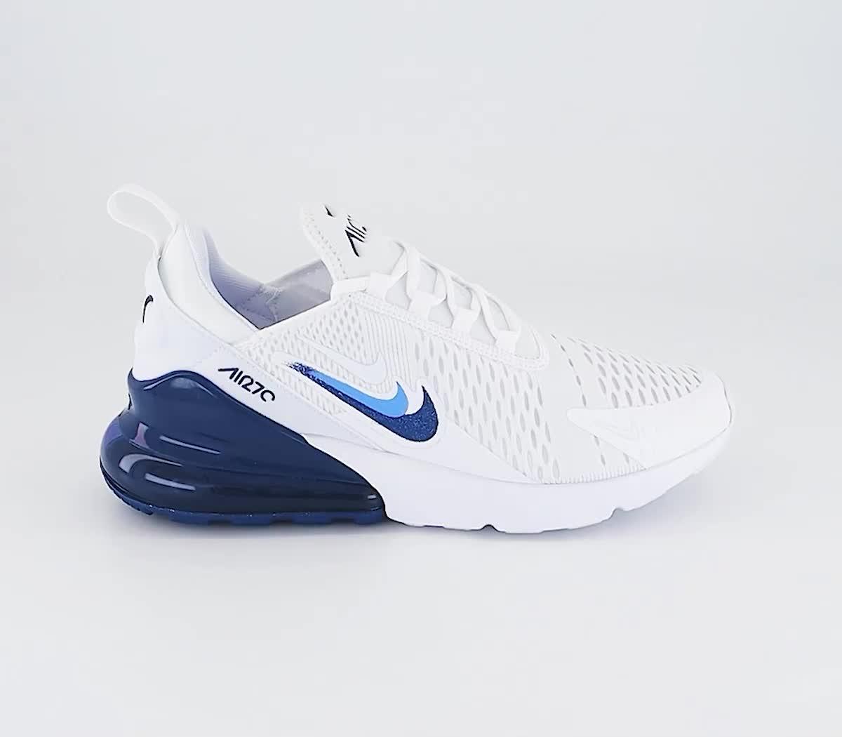 Nike air max 270 - outlet men's university gold/black/university blue