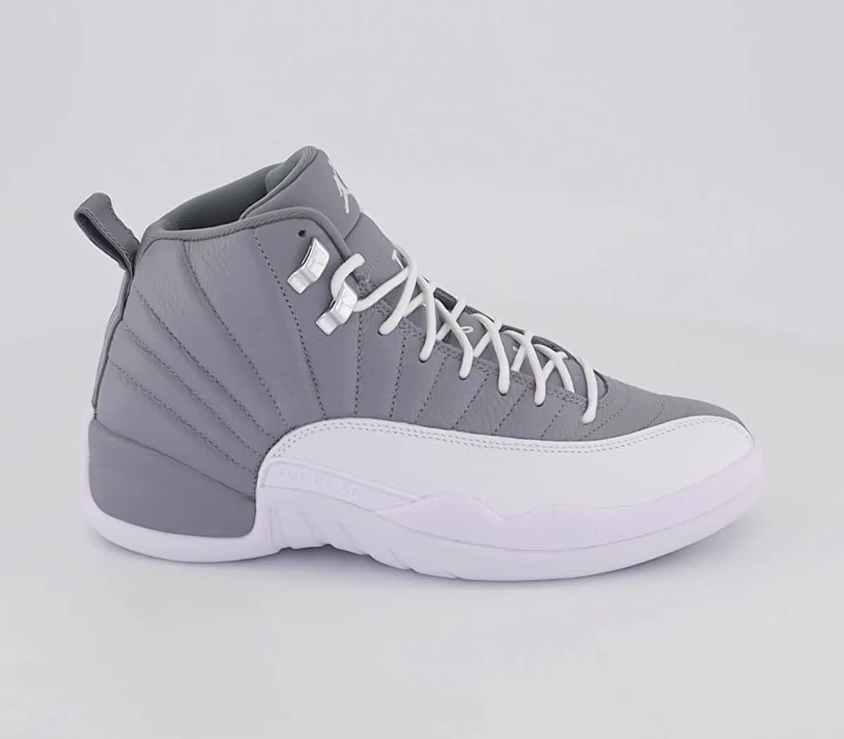 Jordan 12 best sale all white