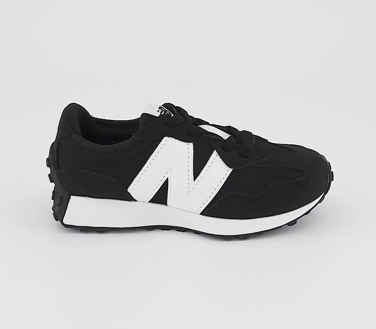 New balance trainers on sale black and white