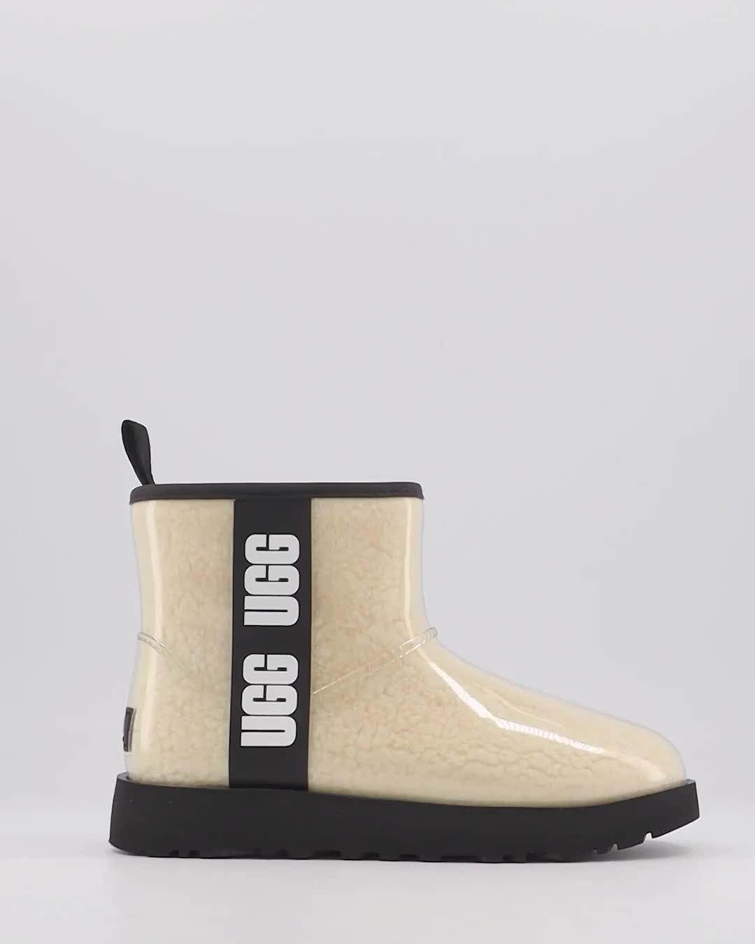 UGG Classic Clear Mini Boots Natural - Women's Ankle Boots