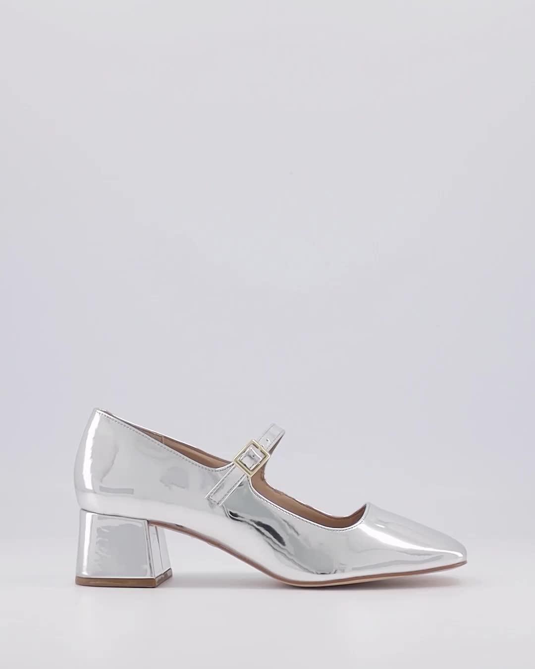 Office hot sale silver shoes