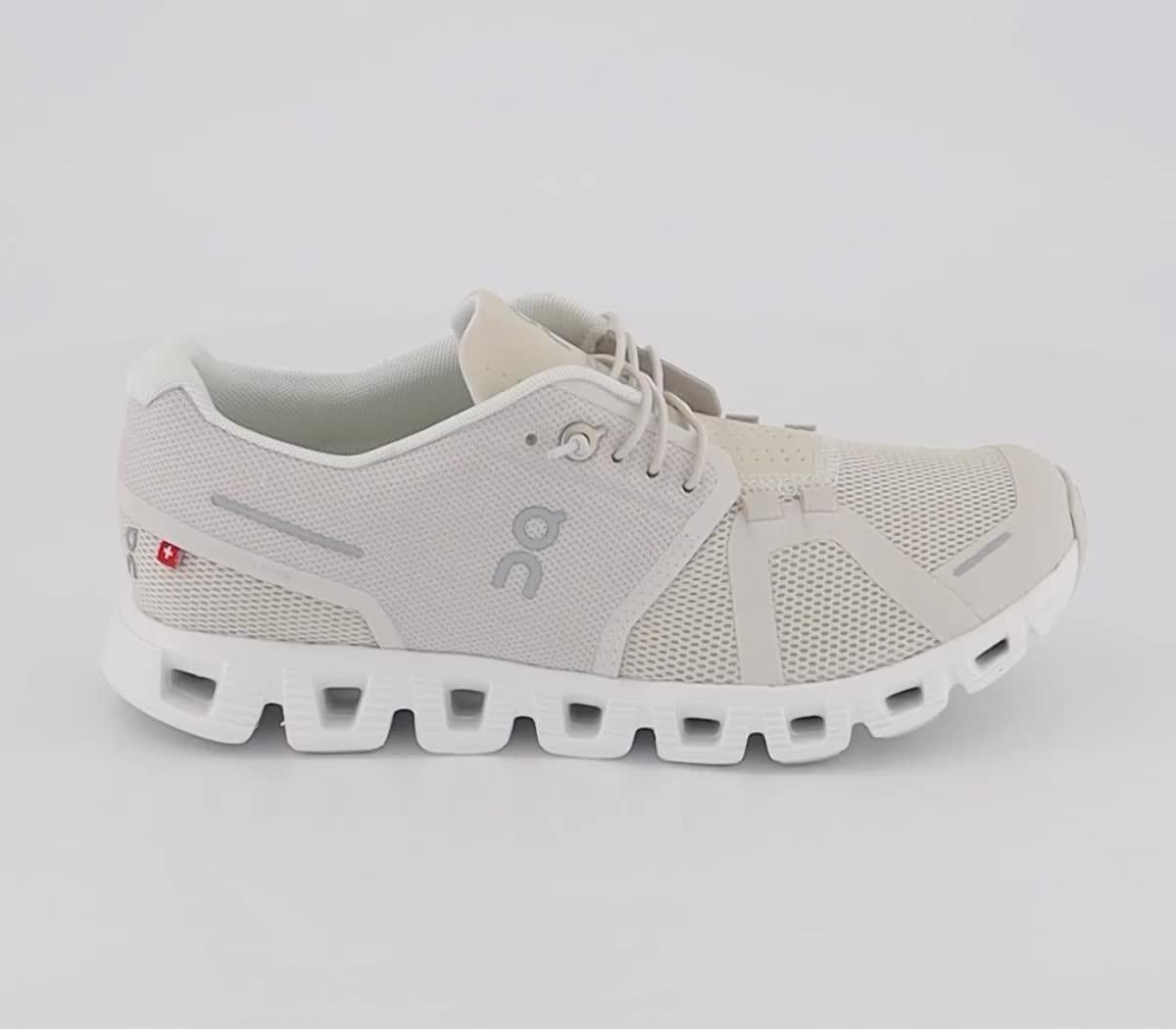 cloud 5 running shoe pearl white