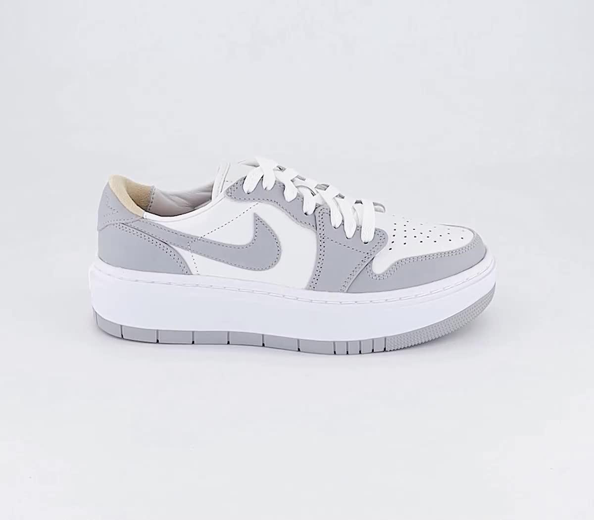 Jordan Air Jordan 1 Elevate Low Trainers Whte Wolf Grey White Women s Trainers