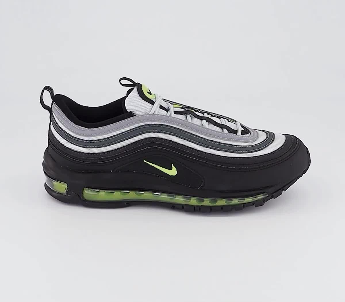 Nike Air Max 97 (Pure Platinum/Volt-Black-White) 7