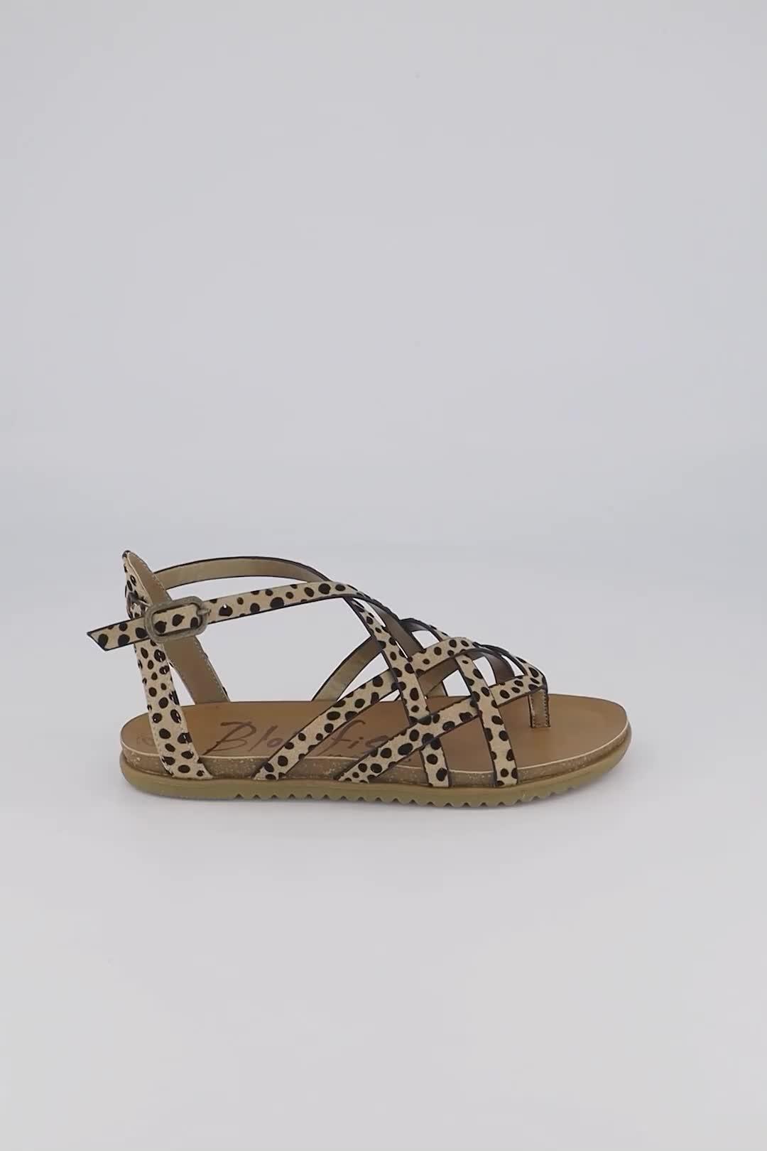 Office leopard print store sandals