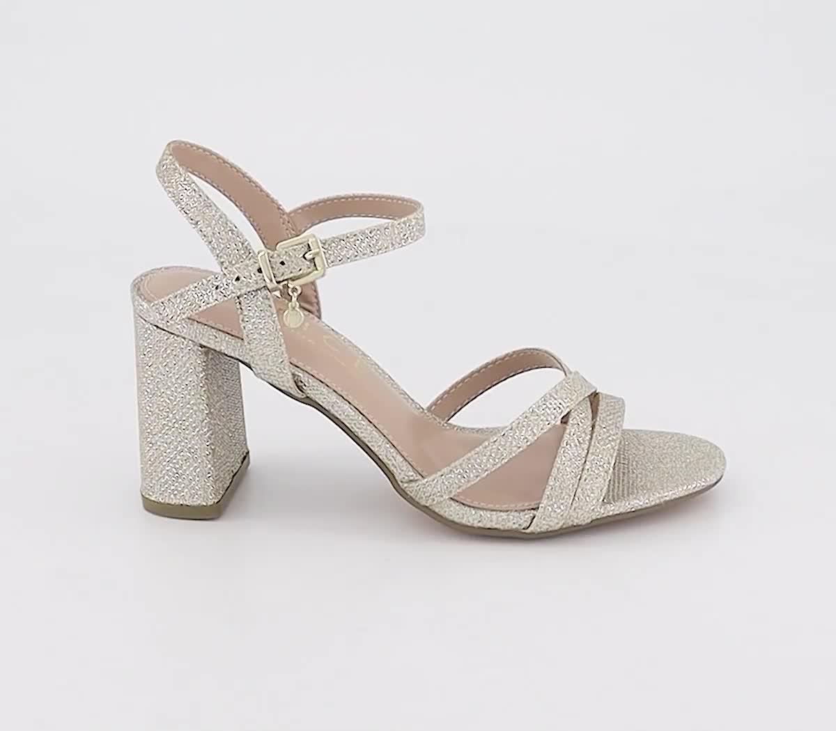 Office clearance glitter sandals