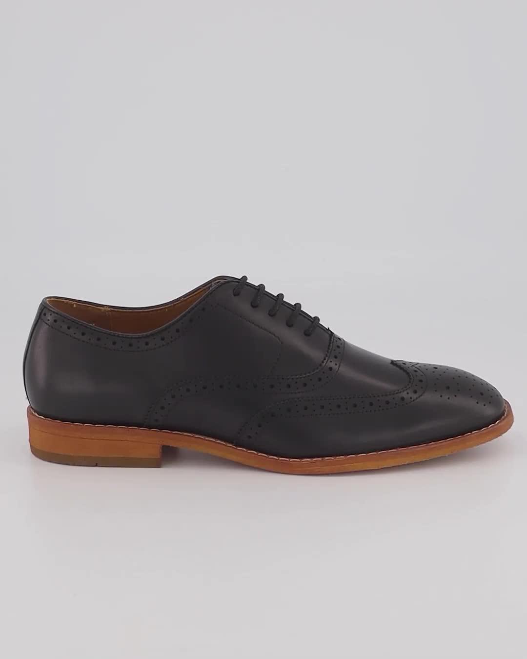 Office black clearance brogues