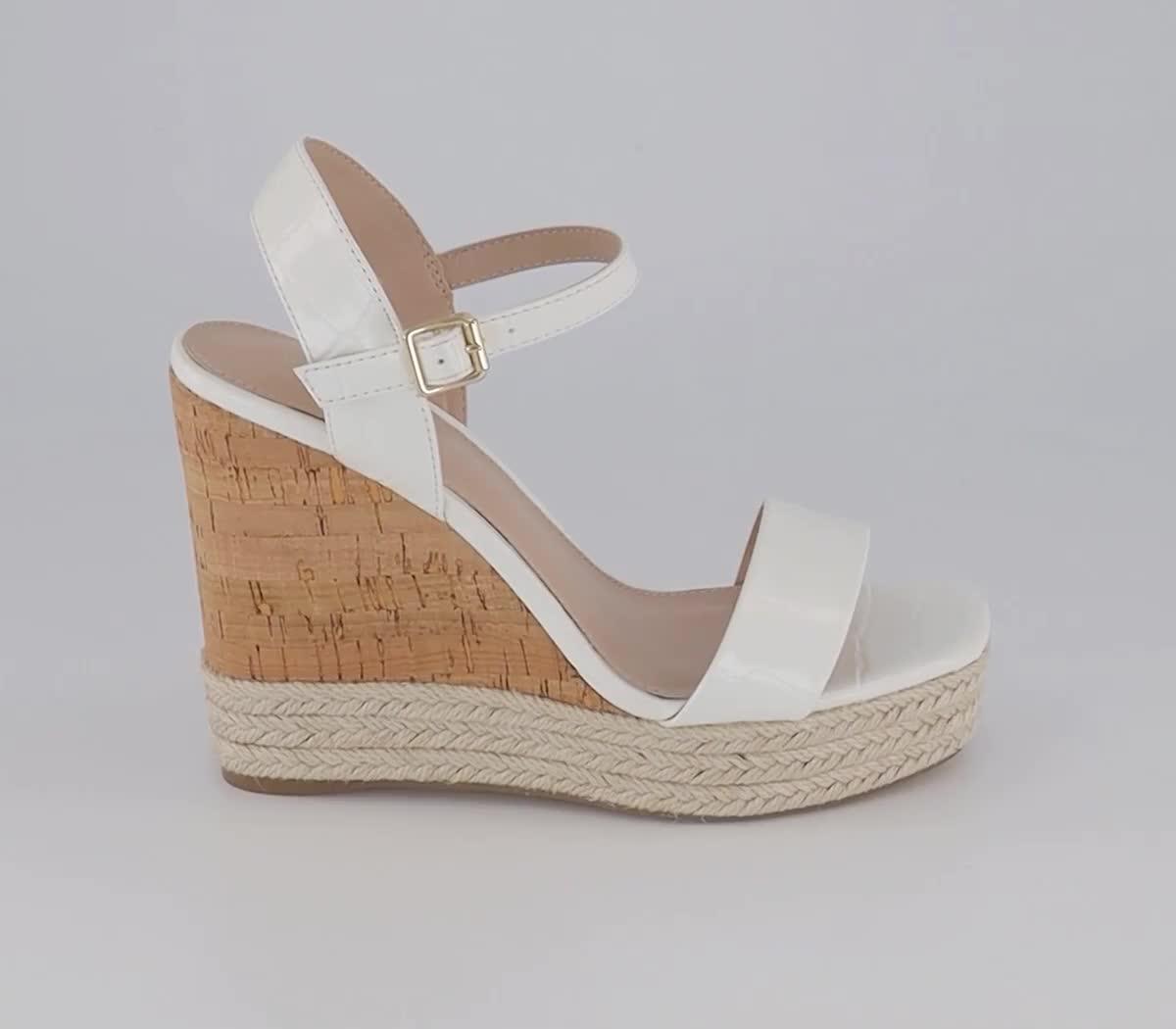 Office store white wedges