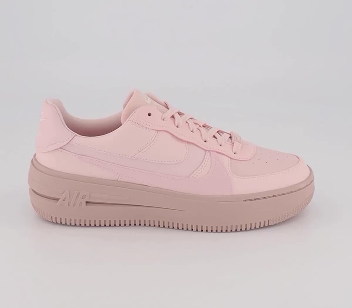 Nike air store force pink platform