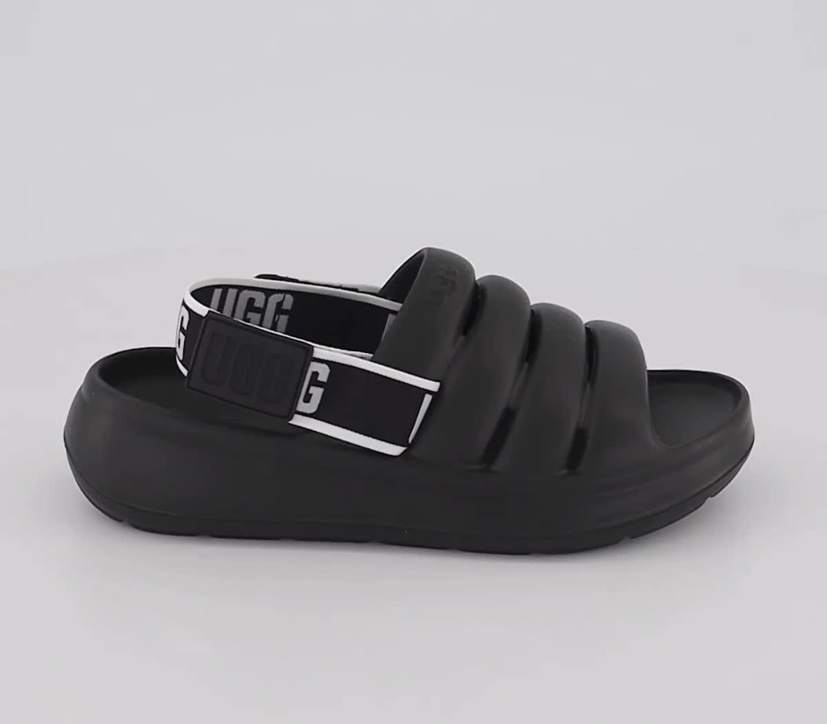 UGG Men's Sport Yeah Slide ブラック 51jYkt7Z9nL._AC_UY900_.jpg