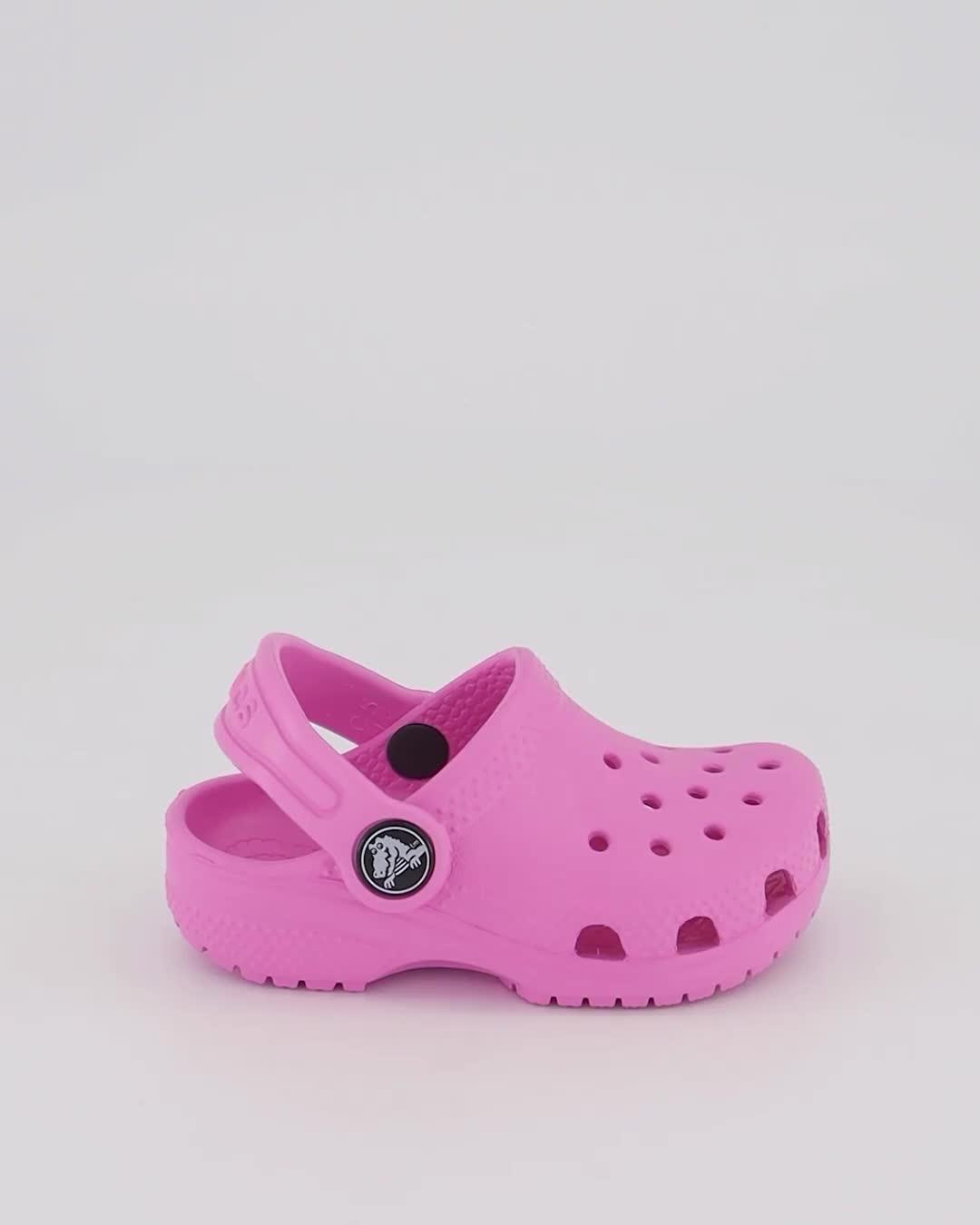 Pink baby outlet crocs