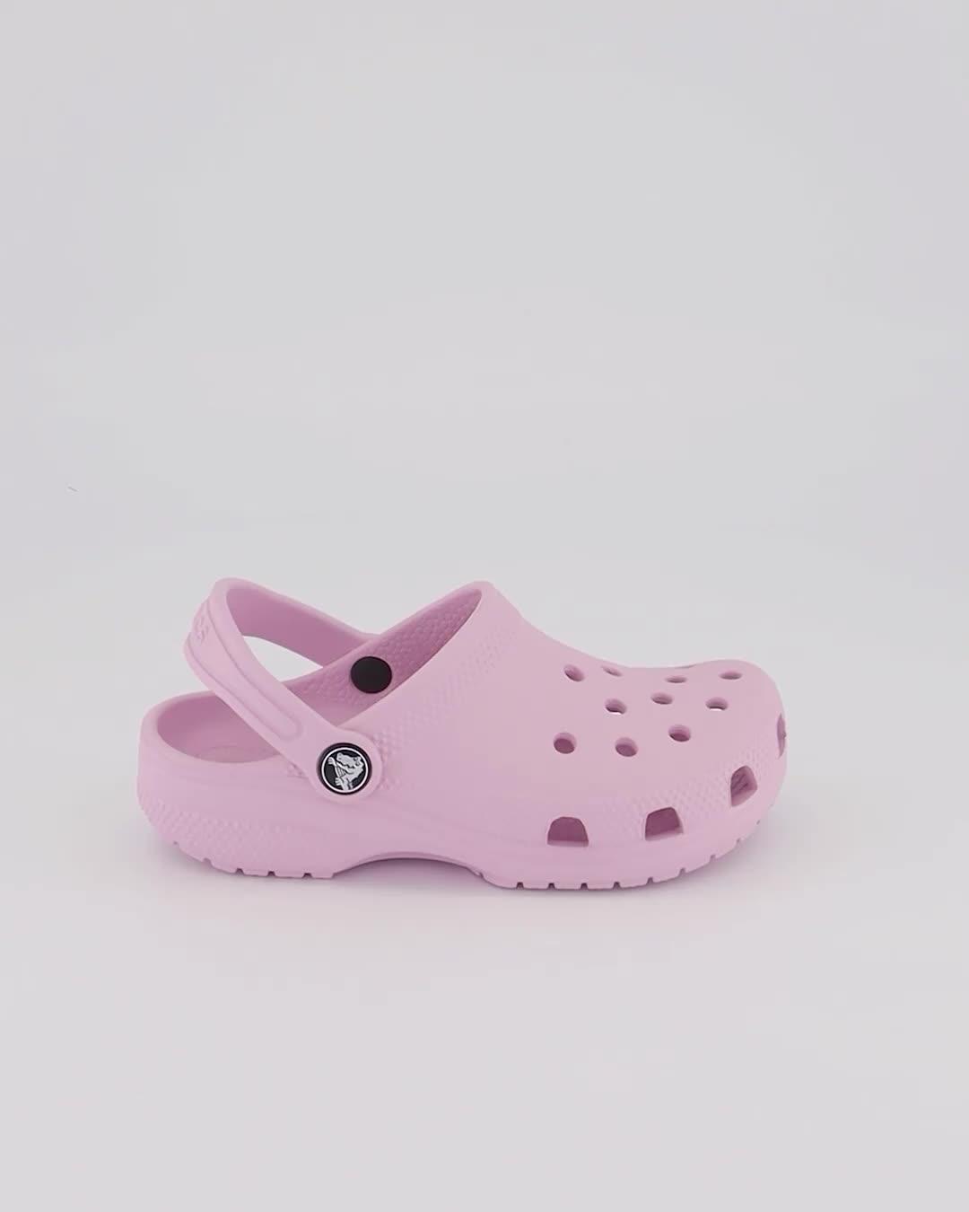 Pale on sale pink crocs