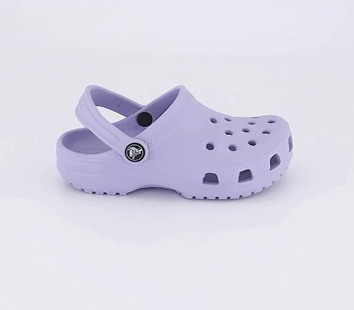 Lavender crocs best sale size 8