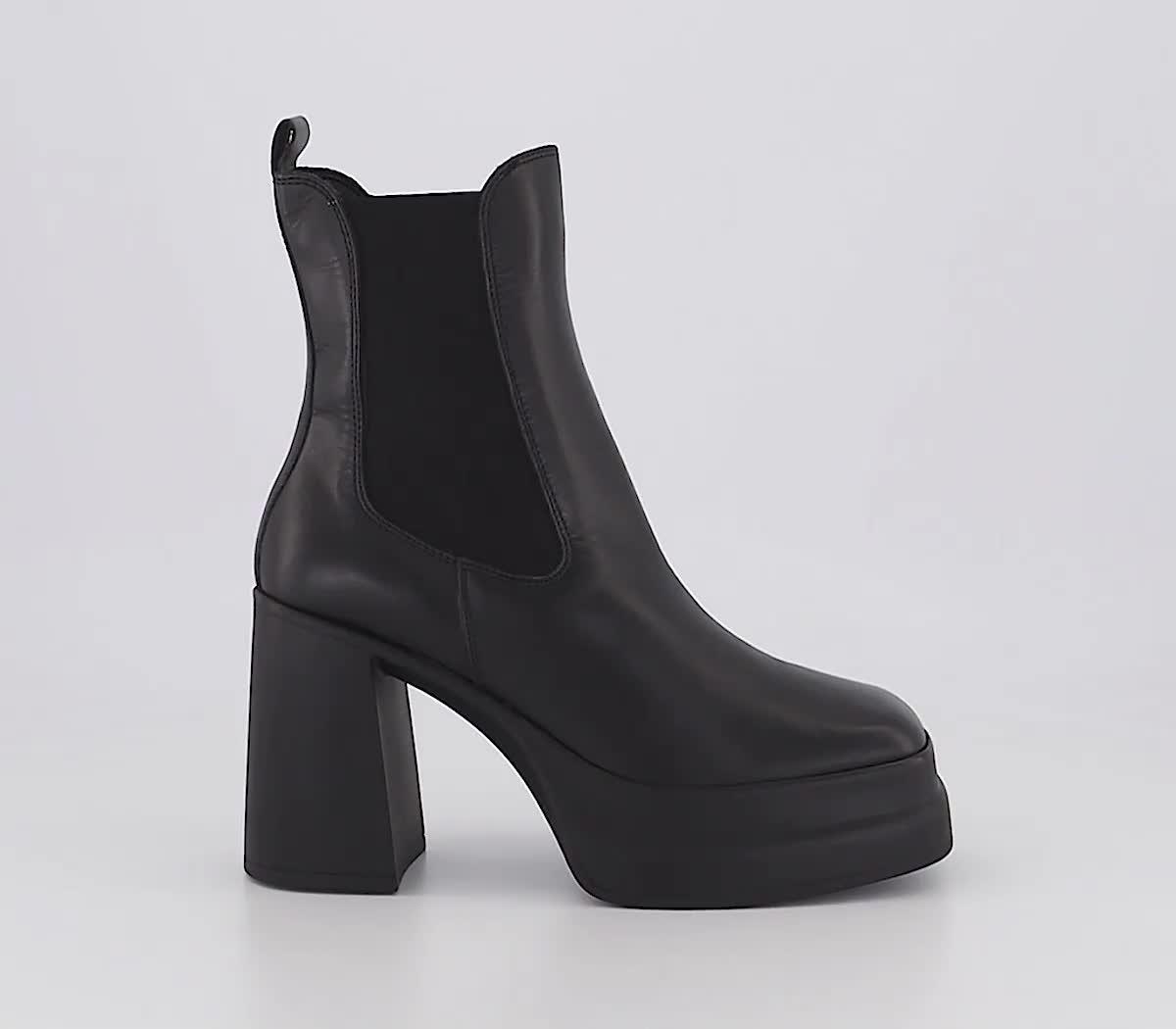 Office aromatic block deals heel boots