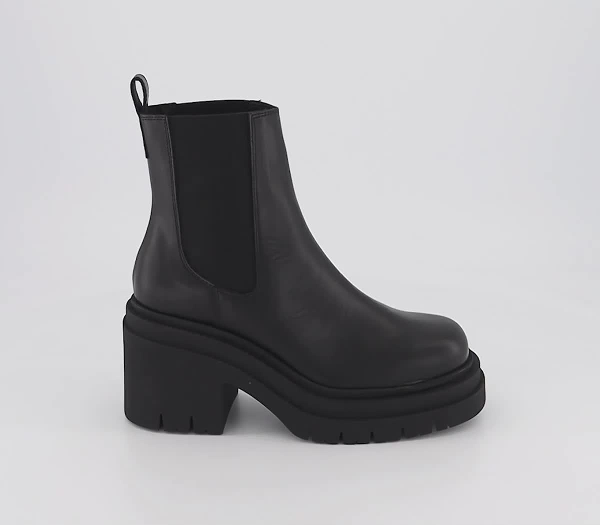 Agnes chunky store chelsea boots