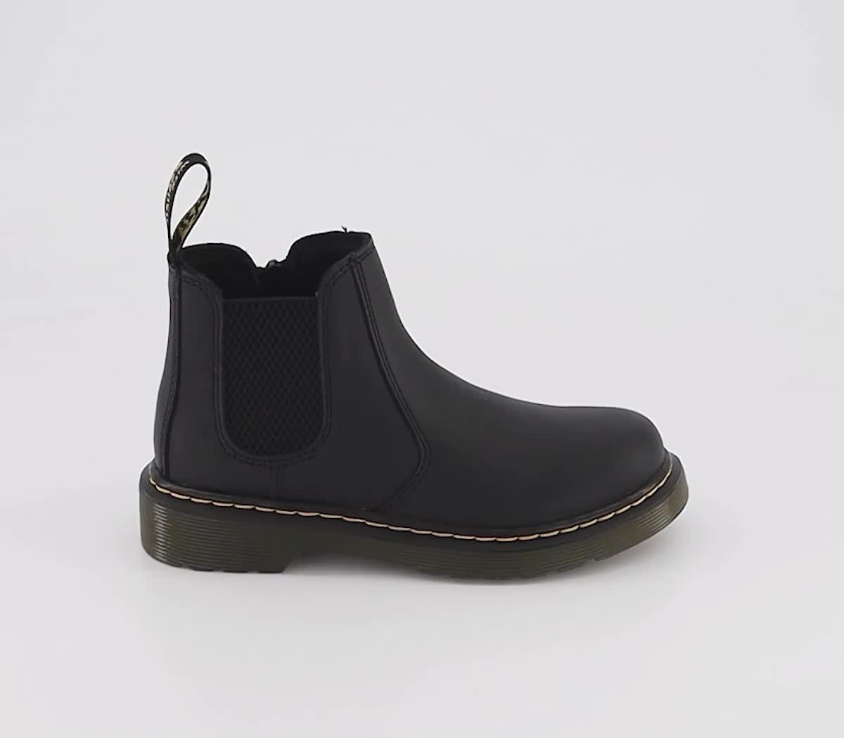 Dr. martens junior 2025 2976 chelsea boot black