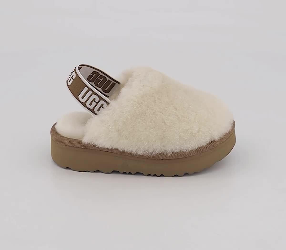 UGG Fluff Yeah Clog Infant Natural - Unisex