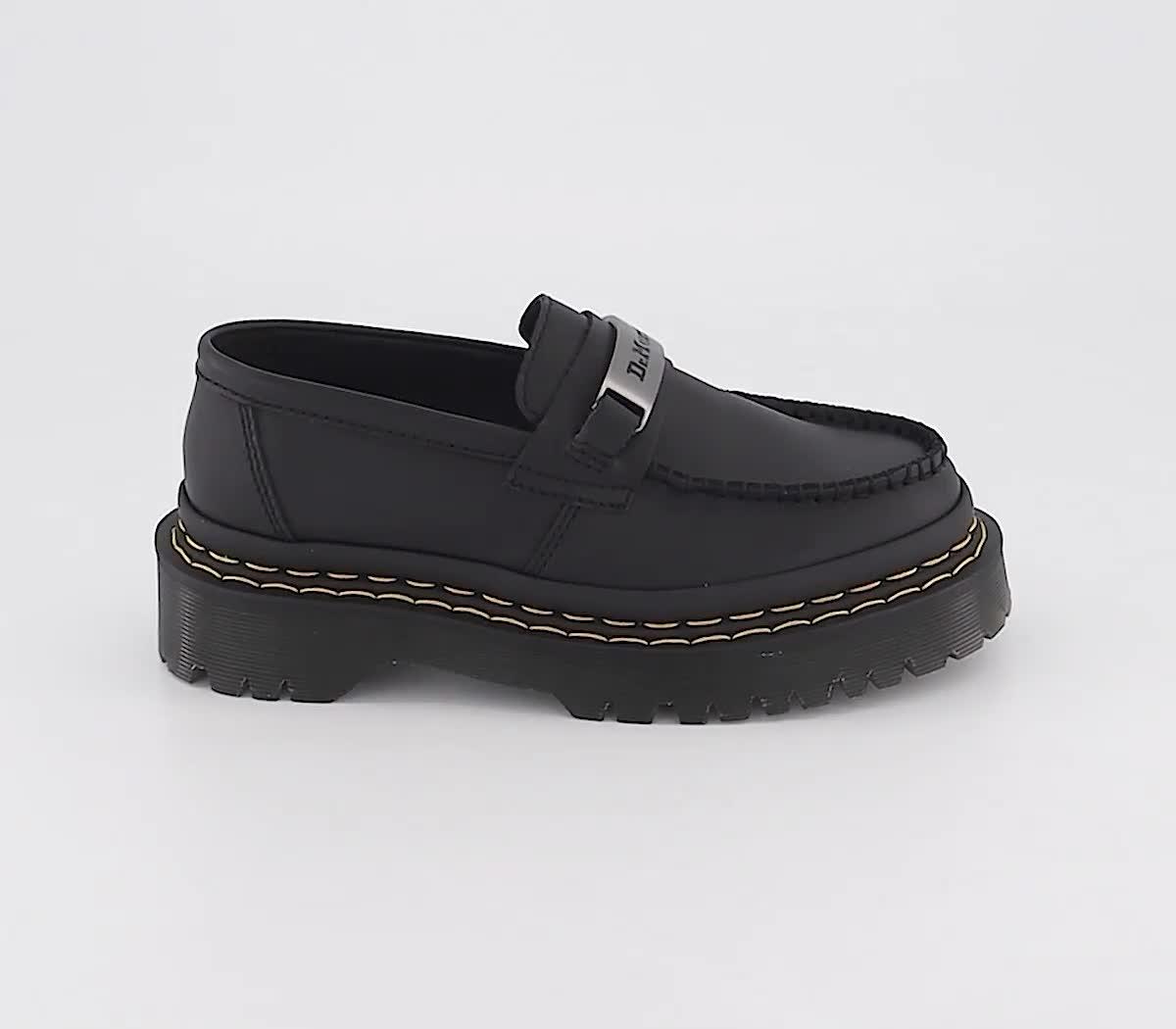 Dr. Martens Penton Bex Loafers Black Backhand - Women's Loafers
