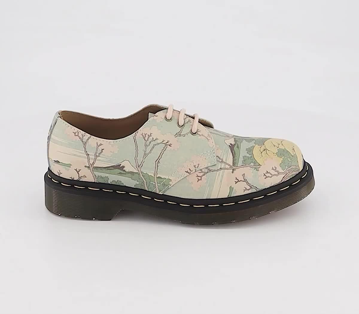 Dr. Martens 1461 The Met Boots Multi Fuji The Met Masterpiece Women s Ankle Boots