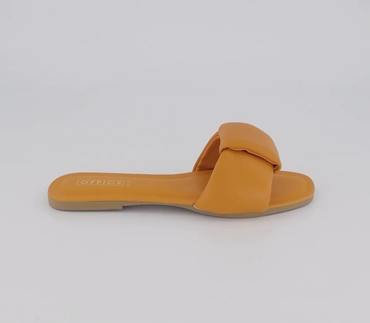 Office orange hot sale sandals