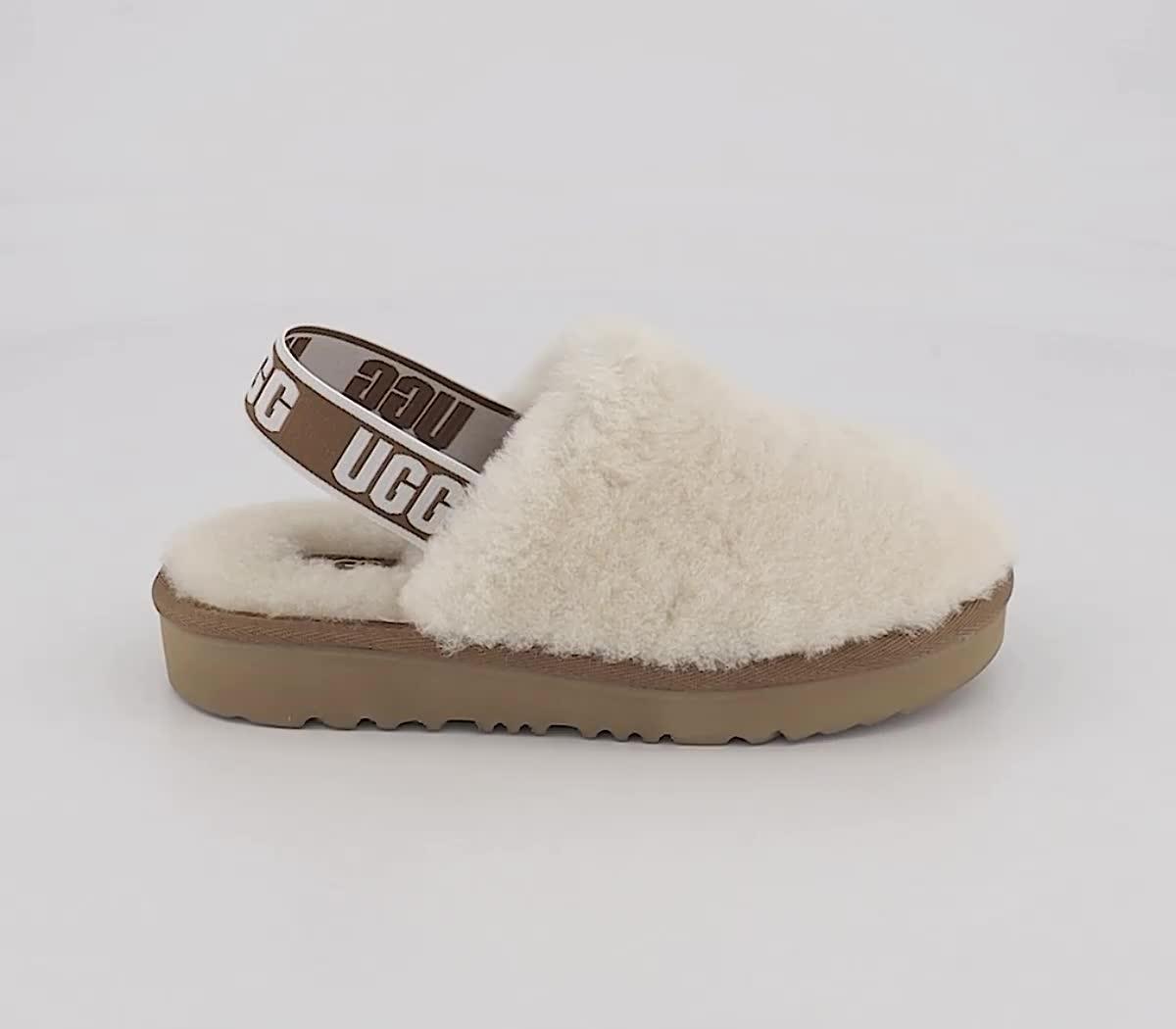 Ugg fluff clog on sale slippers