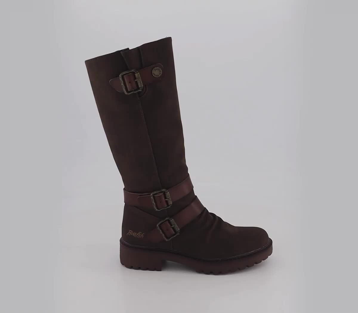 Blowfish rider tall boots tobacco clearance rustic