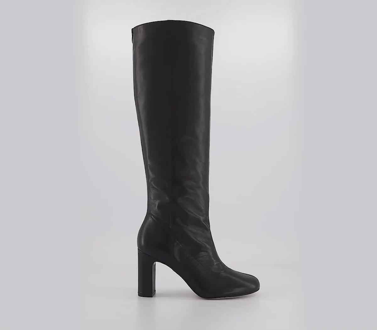 Ted Baker Marlarh Knee High Boots Black