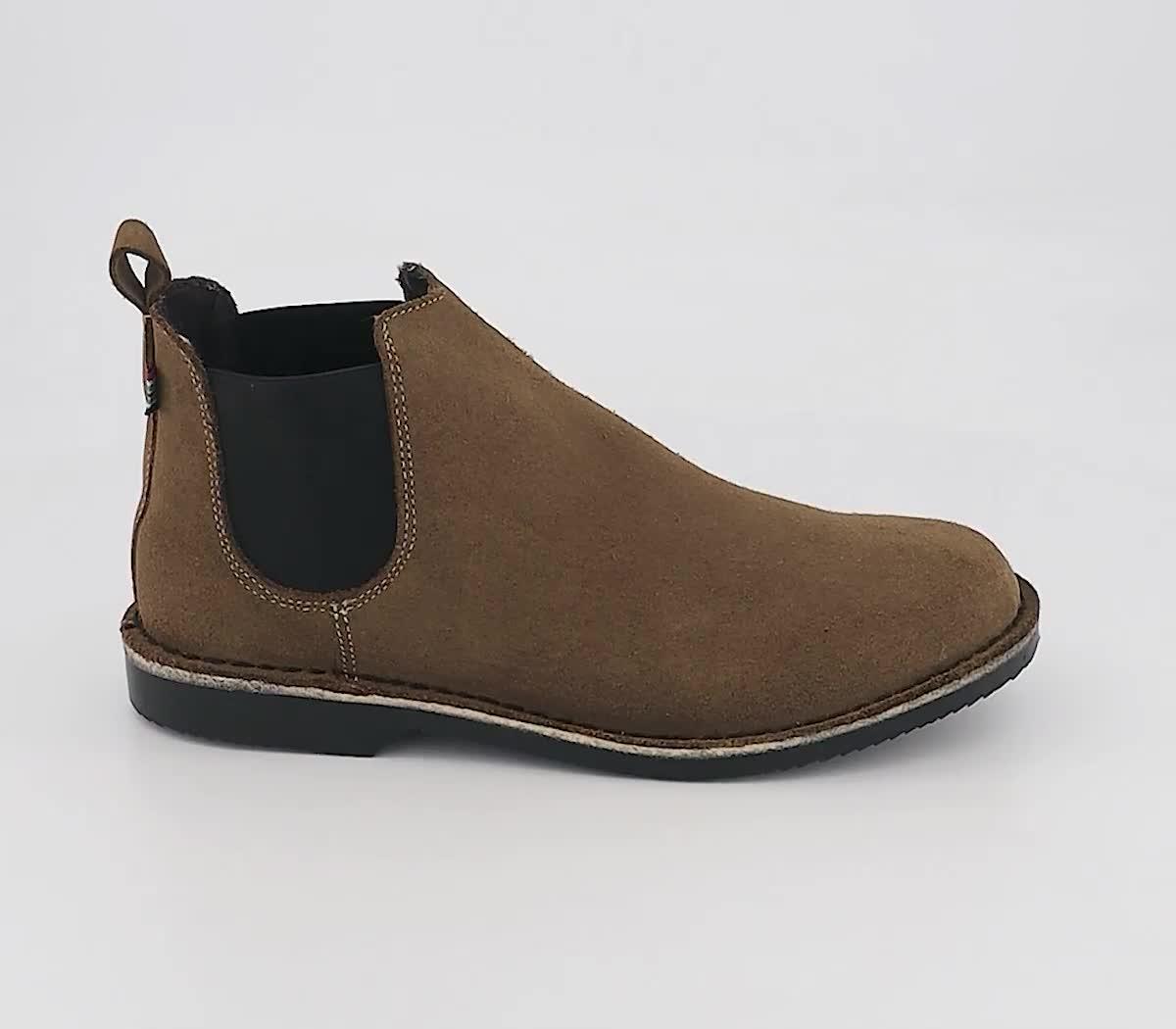 Veldskoen Veldskoen Chelsea Boots Safari Black - Men