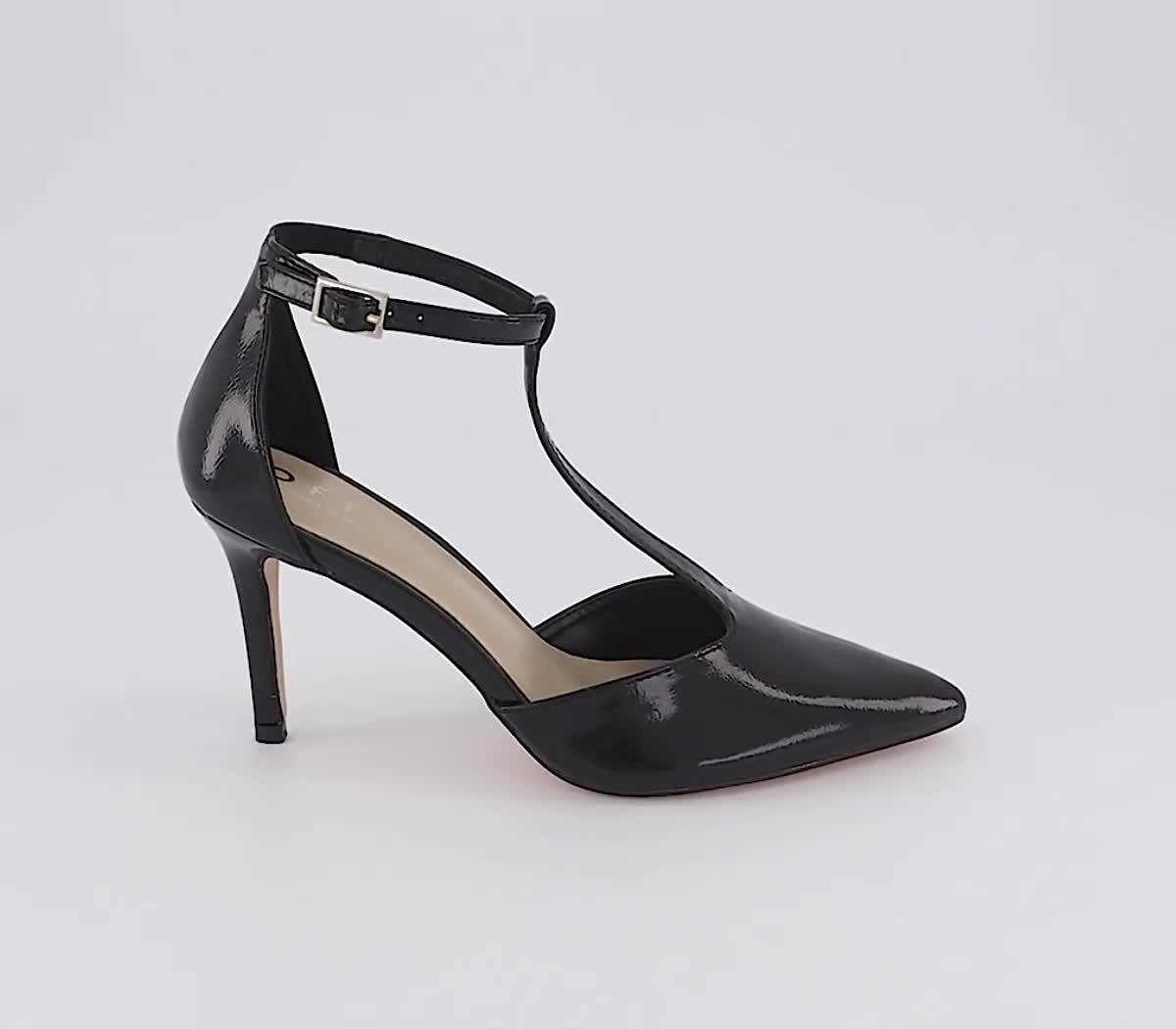 T bar sale pointed heels