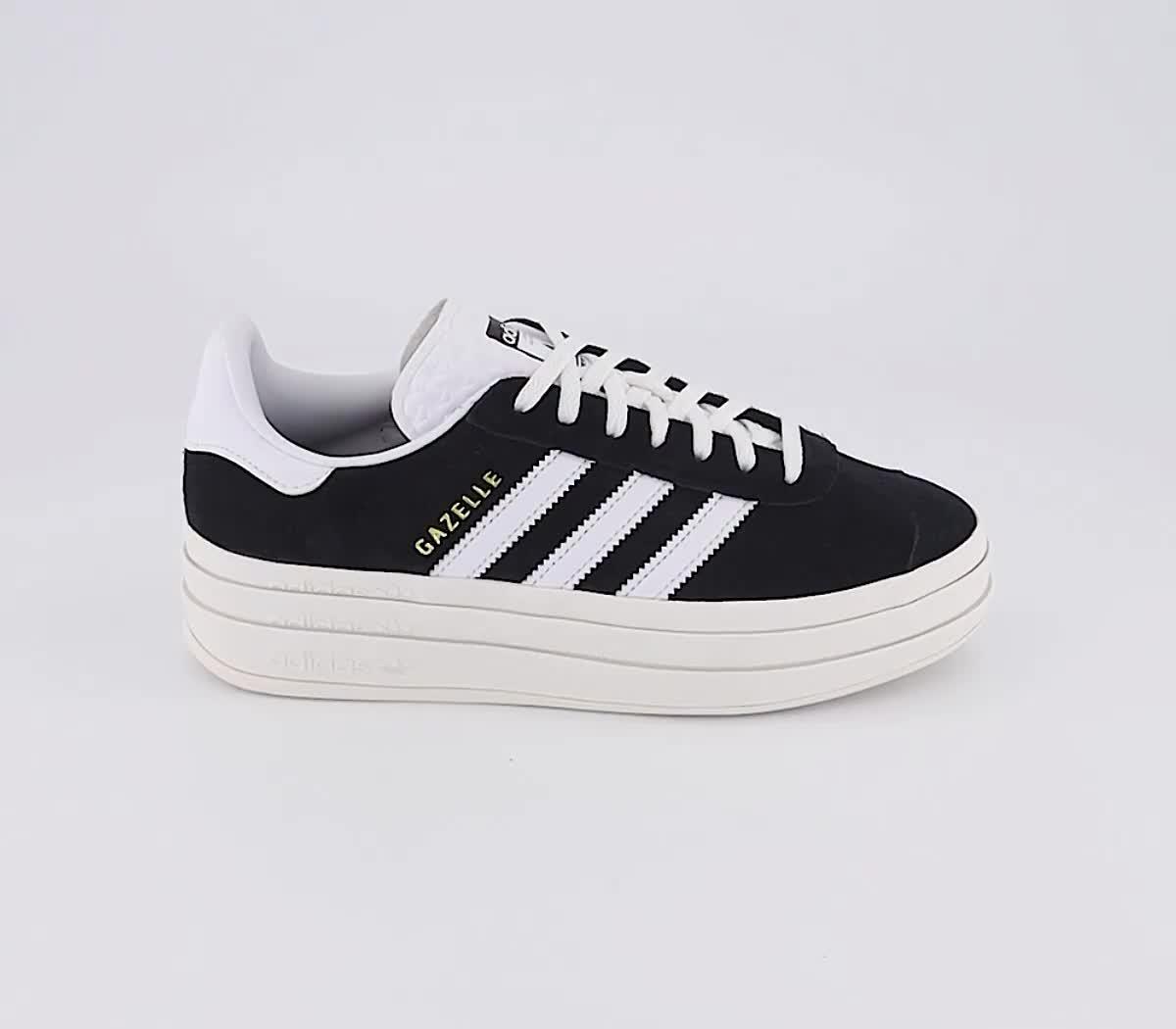 Adidas gazelle womens black size 6 sale