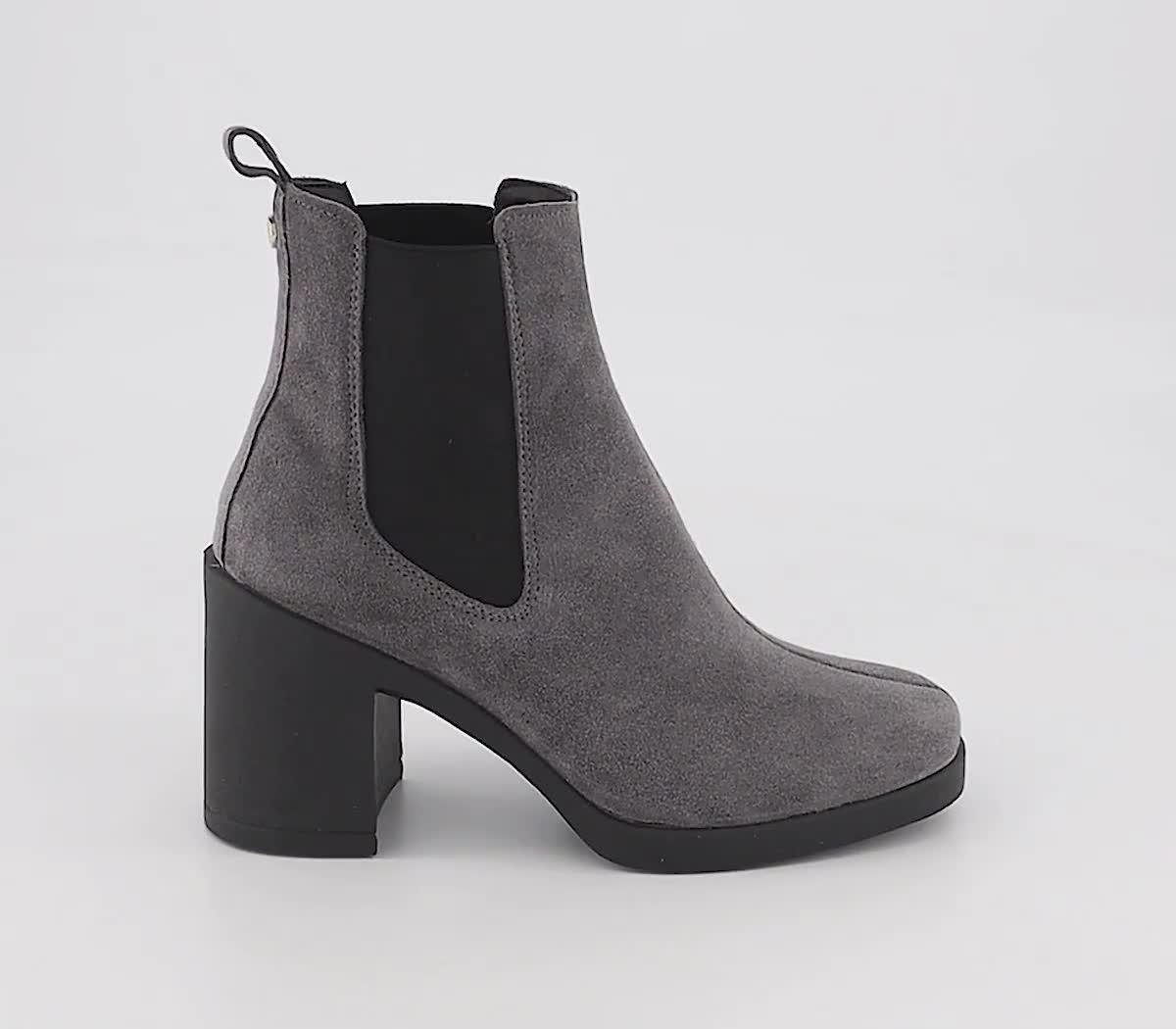 Chelsea boots hotsell grey suede