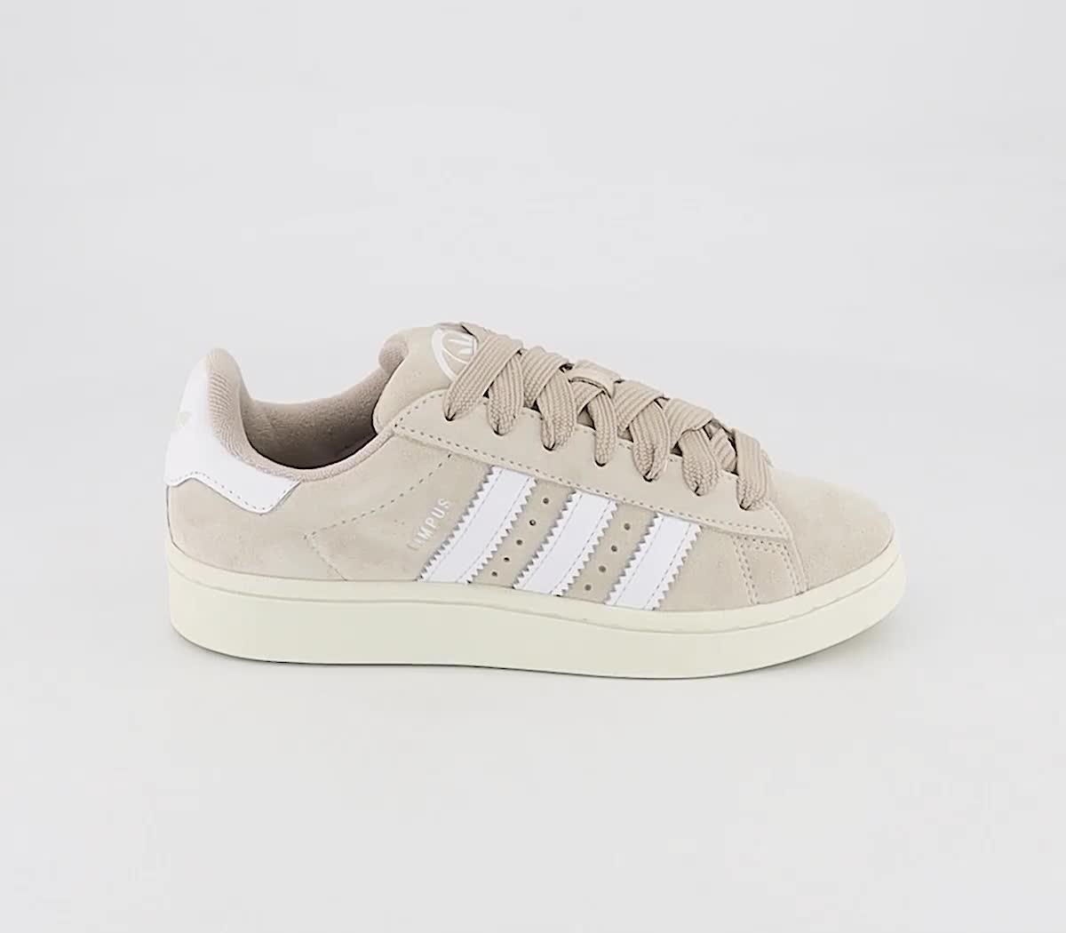 Humedad Completamente seco Controlar adidas Campus 00s Trainers White Offwhite Grey - Women's Trainers