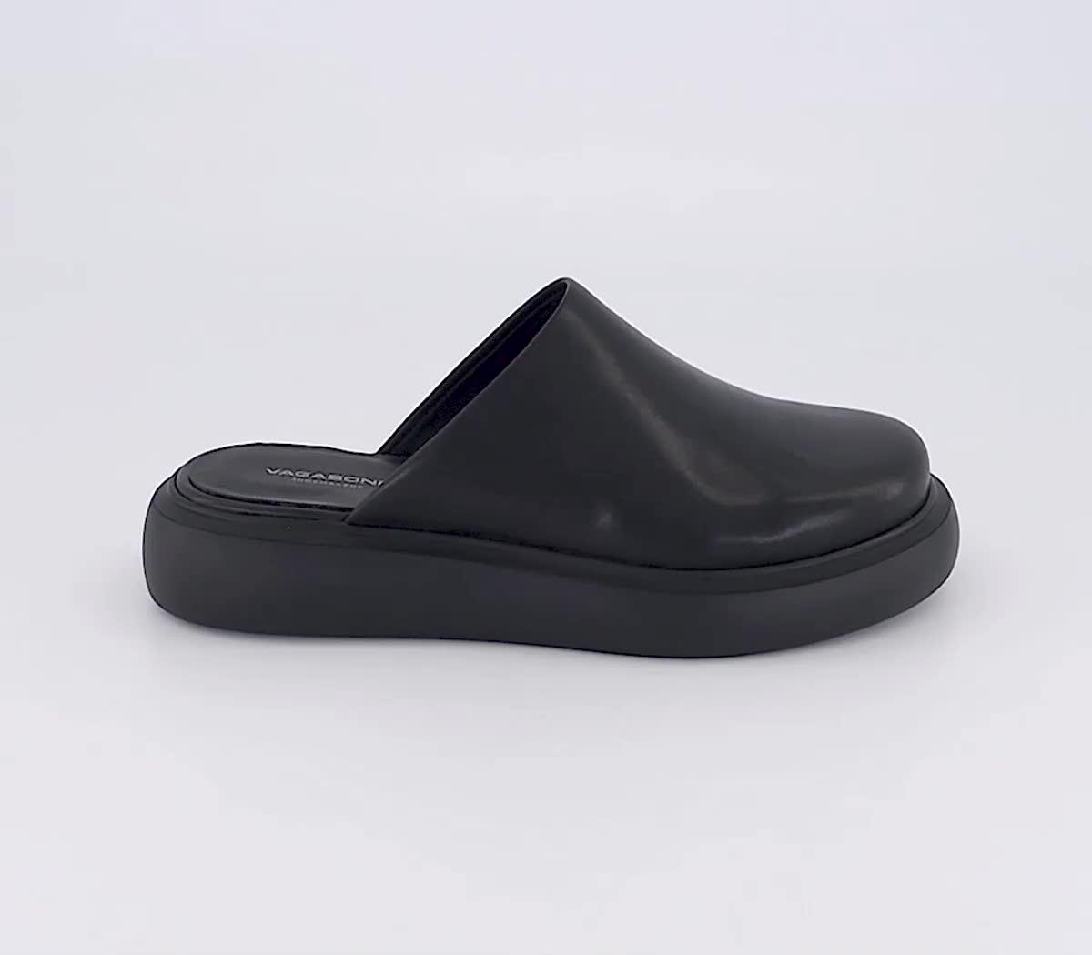 Vagabond Shoemakers Blenda Casual Mules Black Leather - Flat Shoes