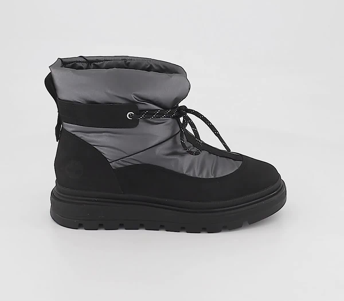 Timberland puffer cheap boot black