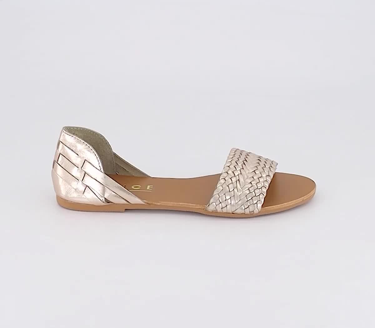 Office on sale snakeskin sandals