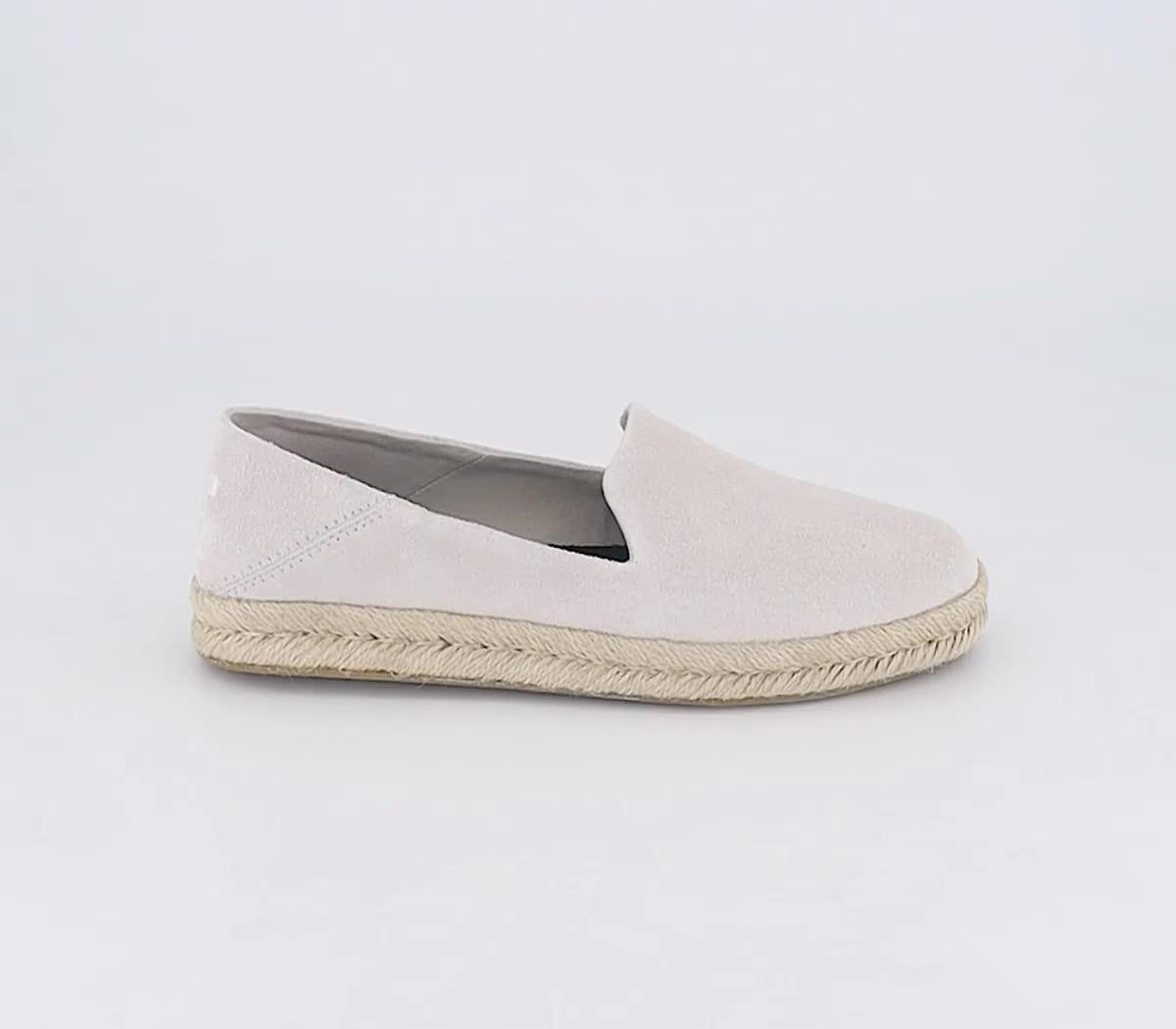 Office store white espadrilles