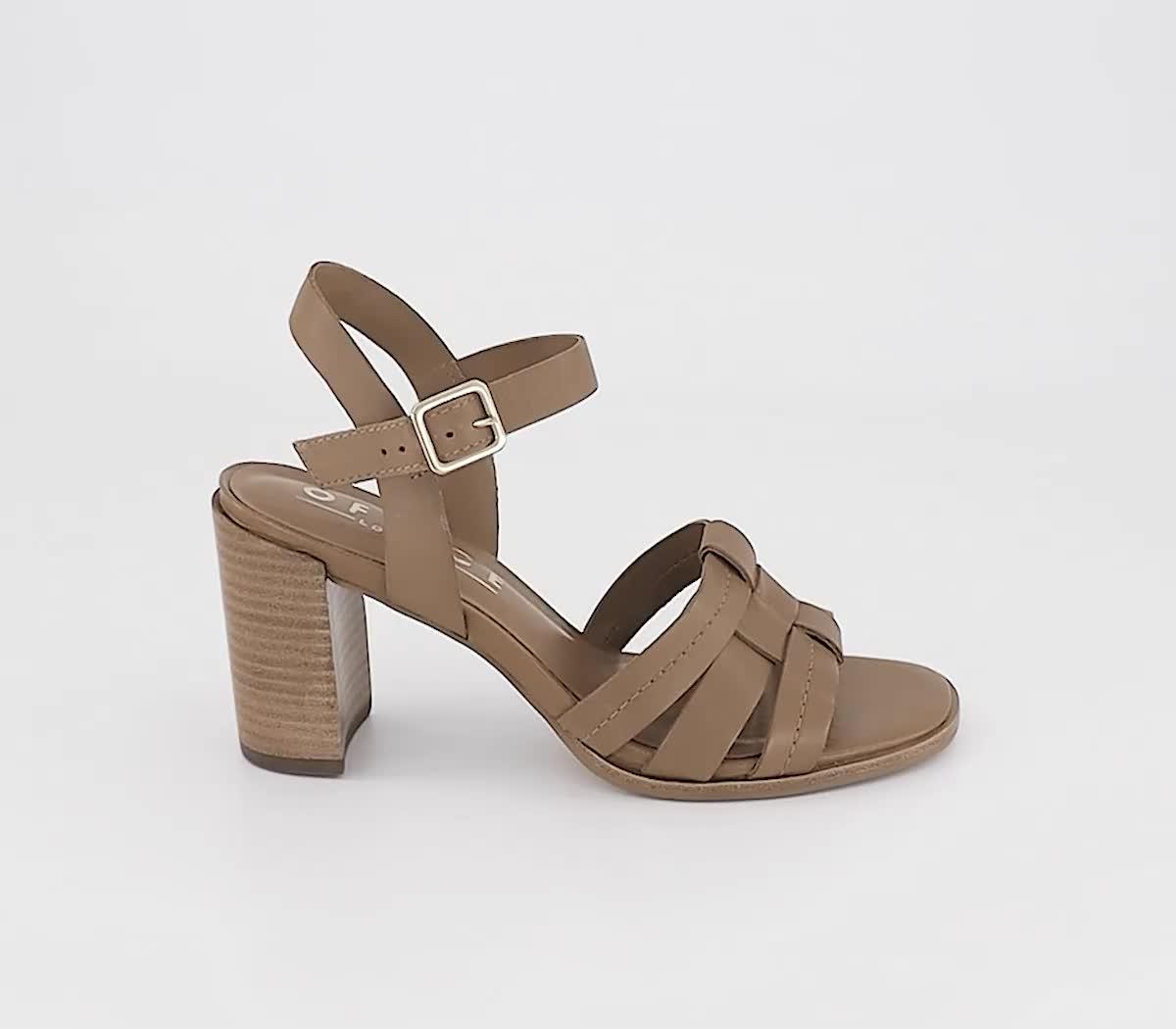 Tan leather heels on sale uk