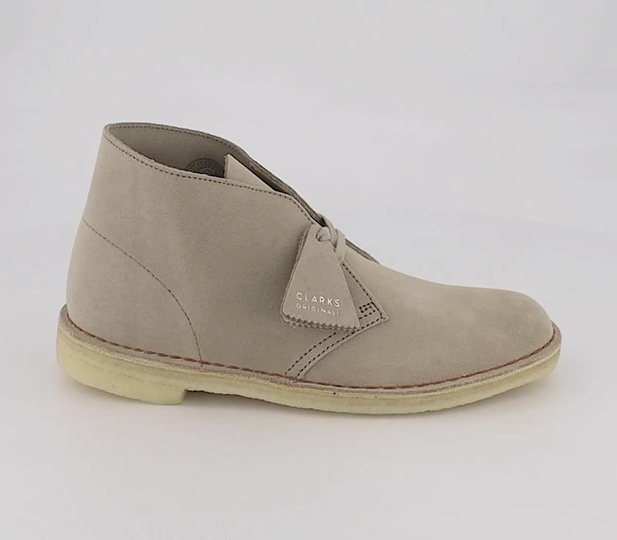 clarks desert boot sand