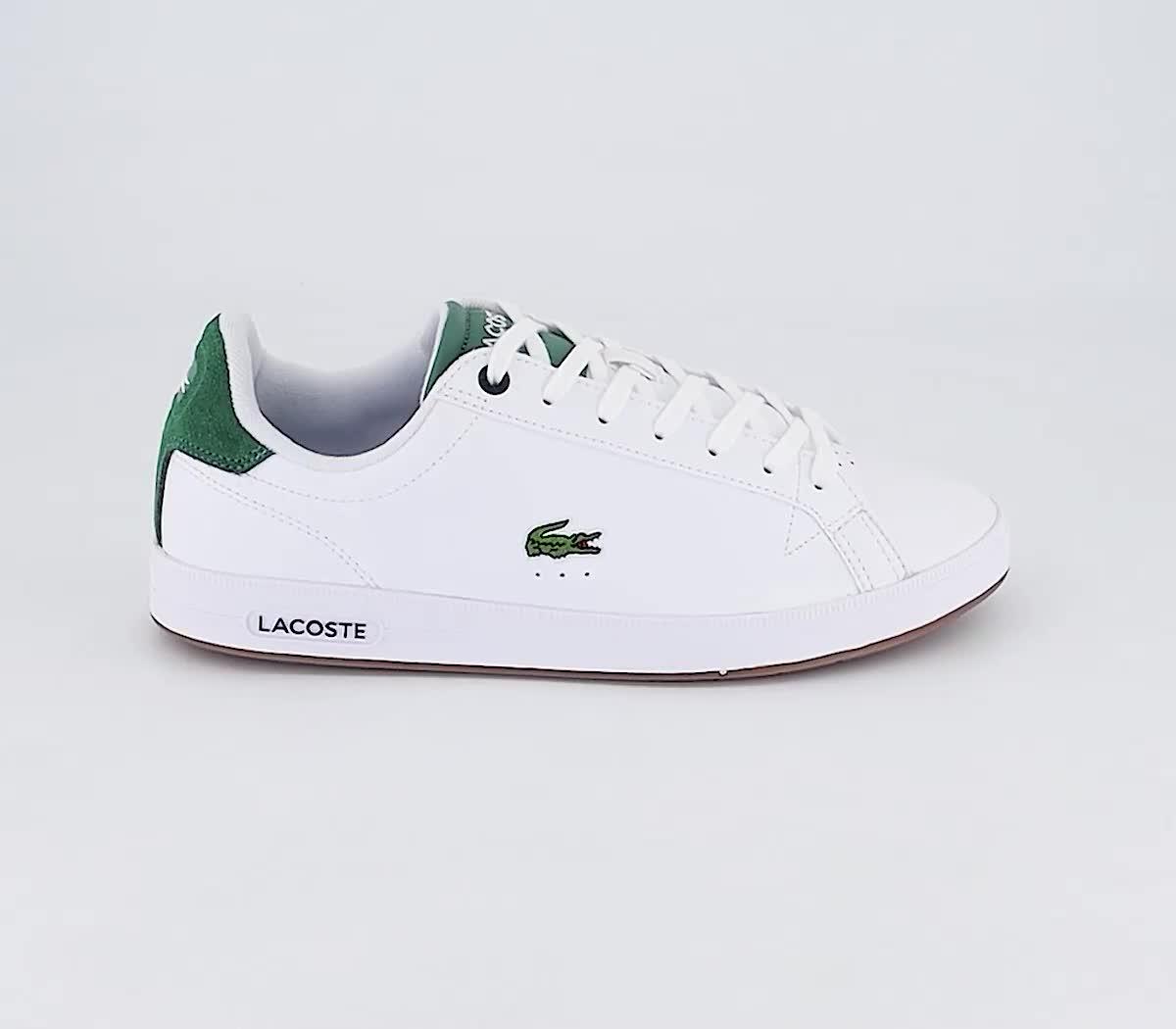 Lacoste loafers clearance white