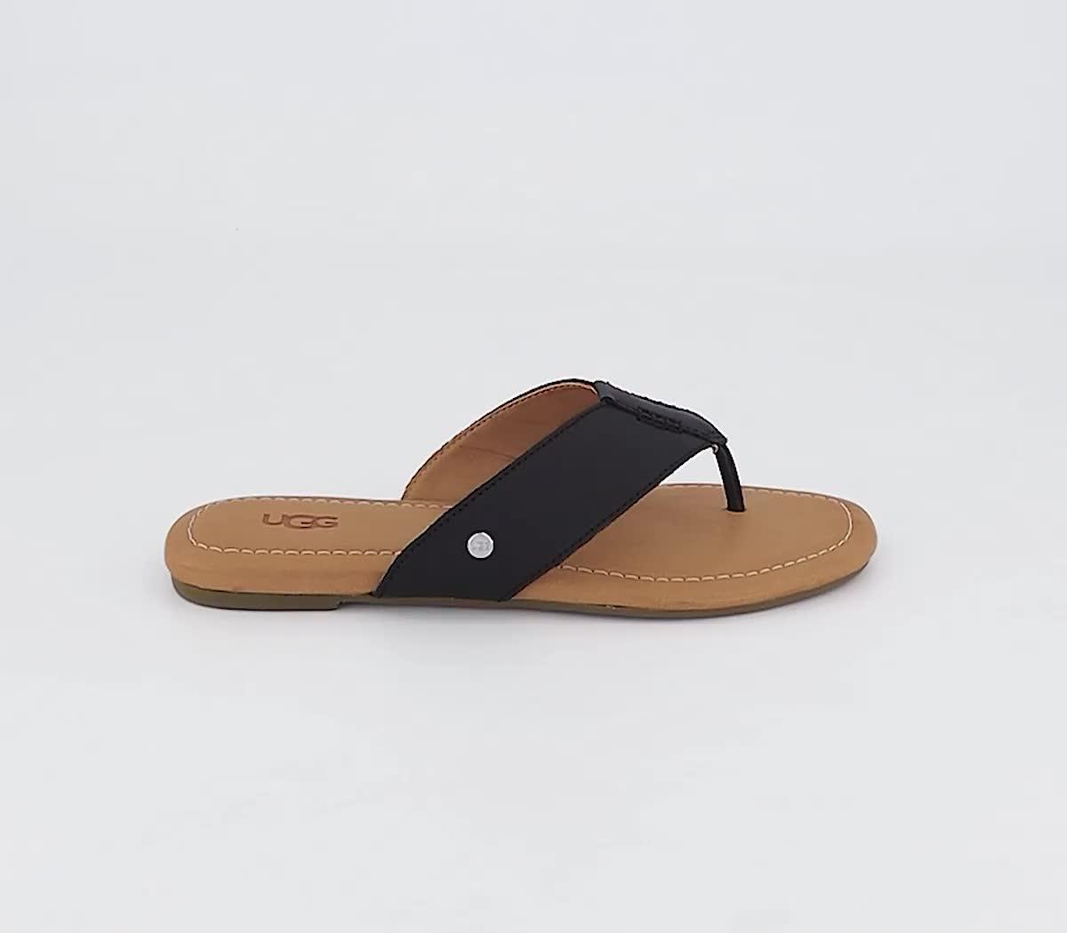 Ugg tawney discount flip flop black